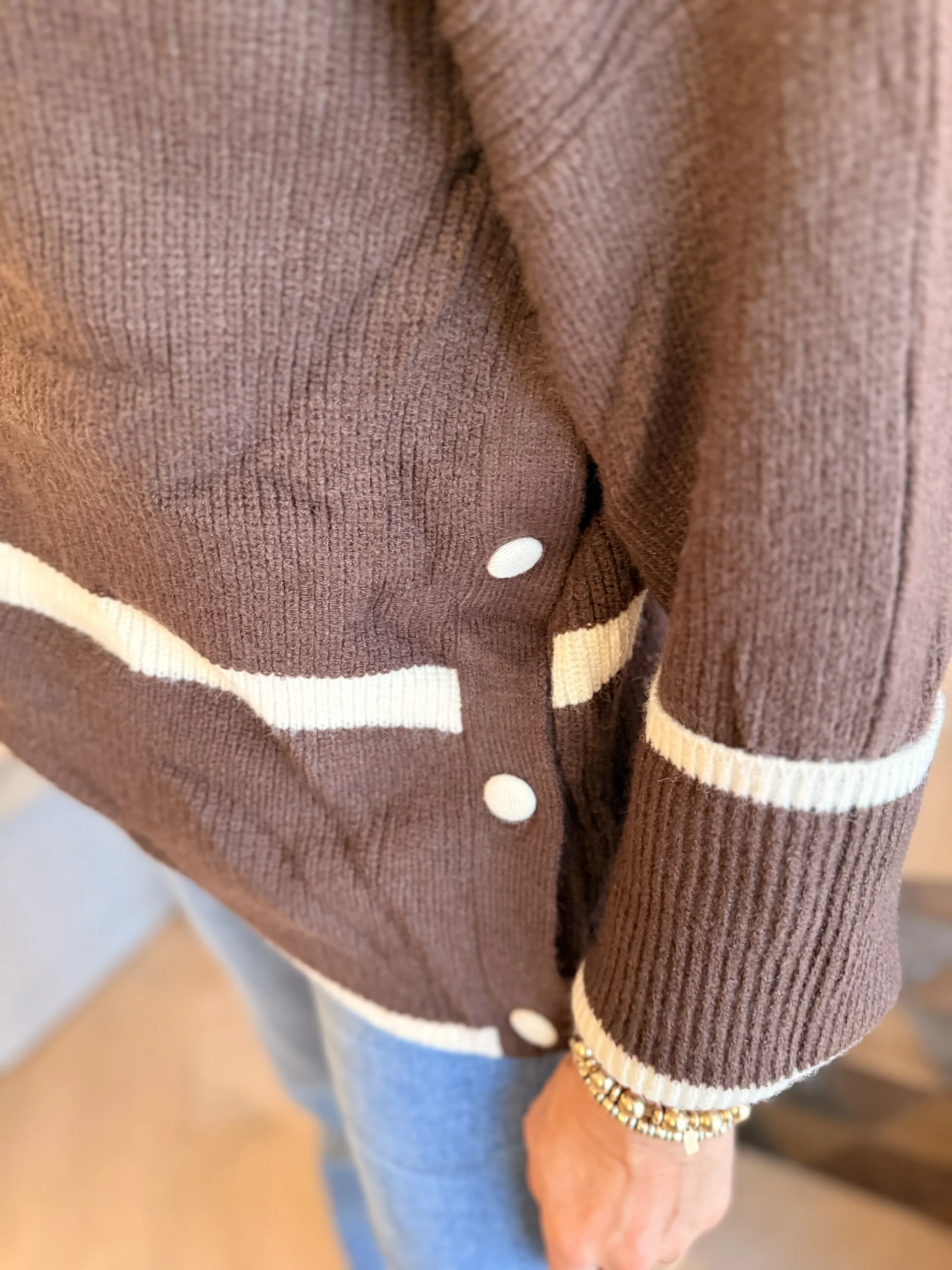 Trui Nicky | Bruin - Afbeelding 2