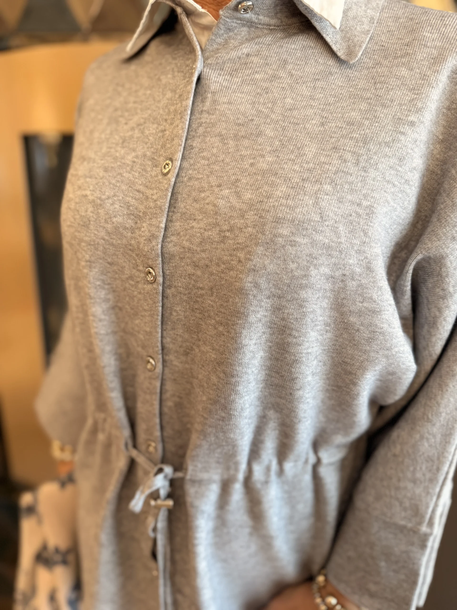 Trui Lies | Grijs - Afbeelding 2