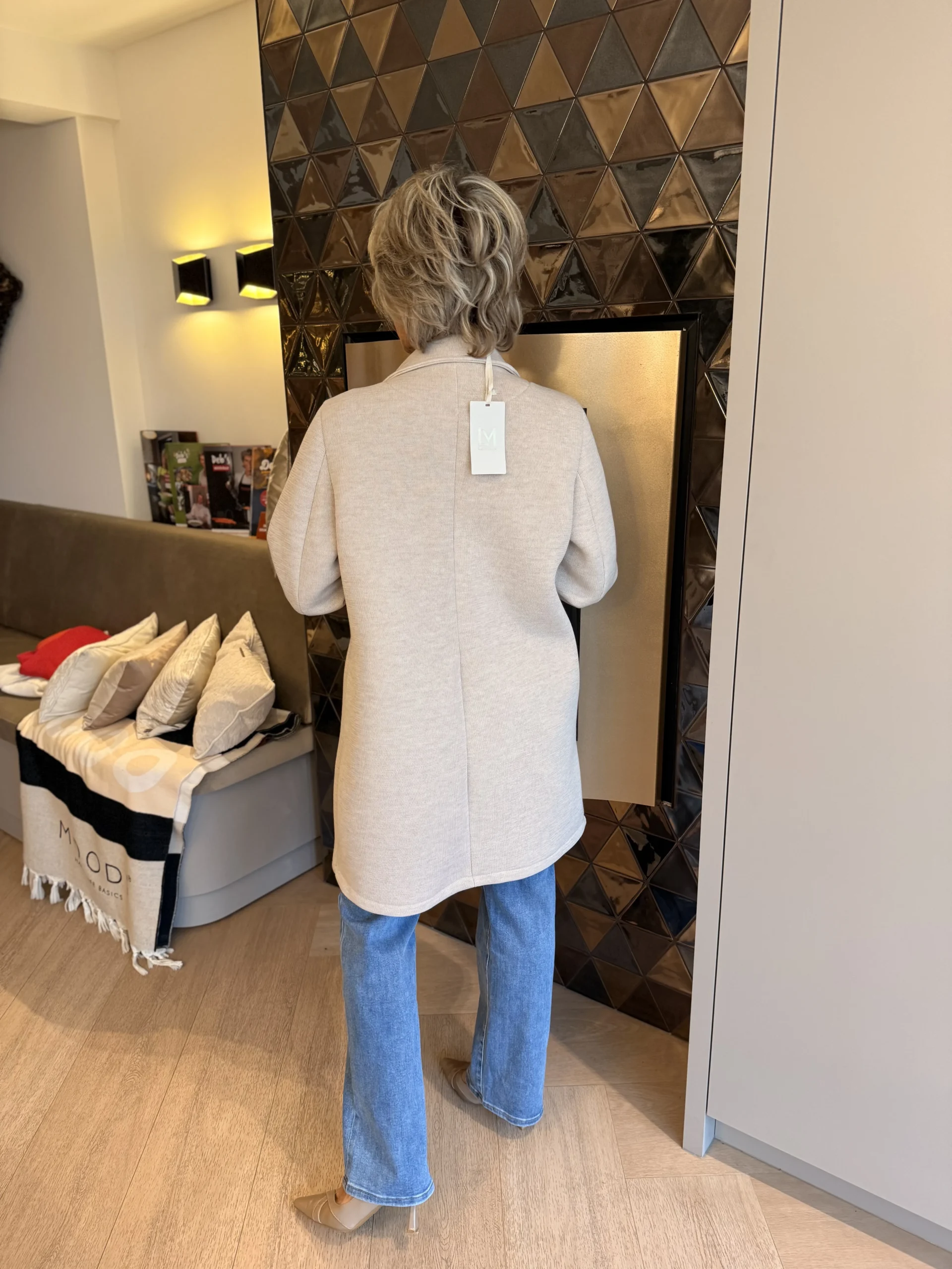 Jas Fenna | Beige - Afbeelding 3