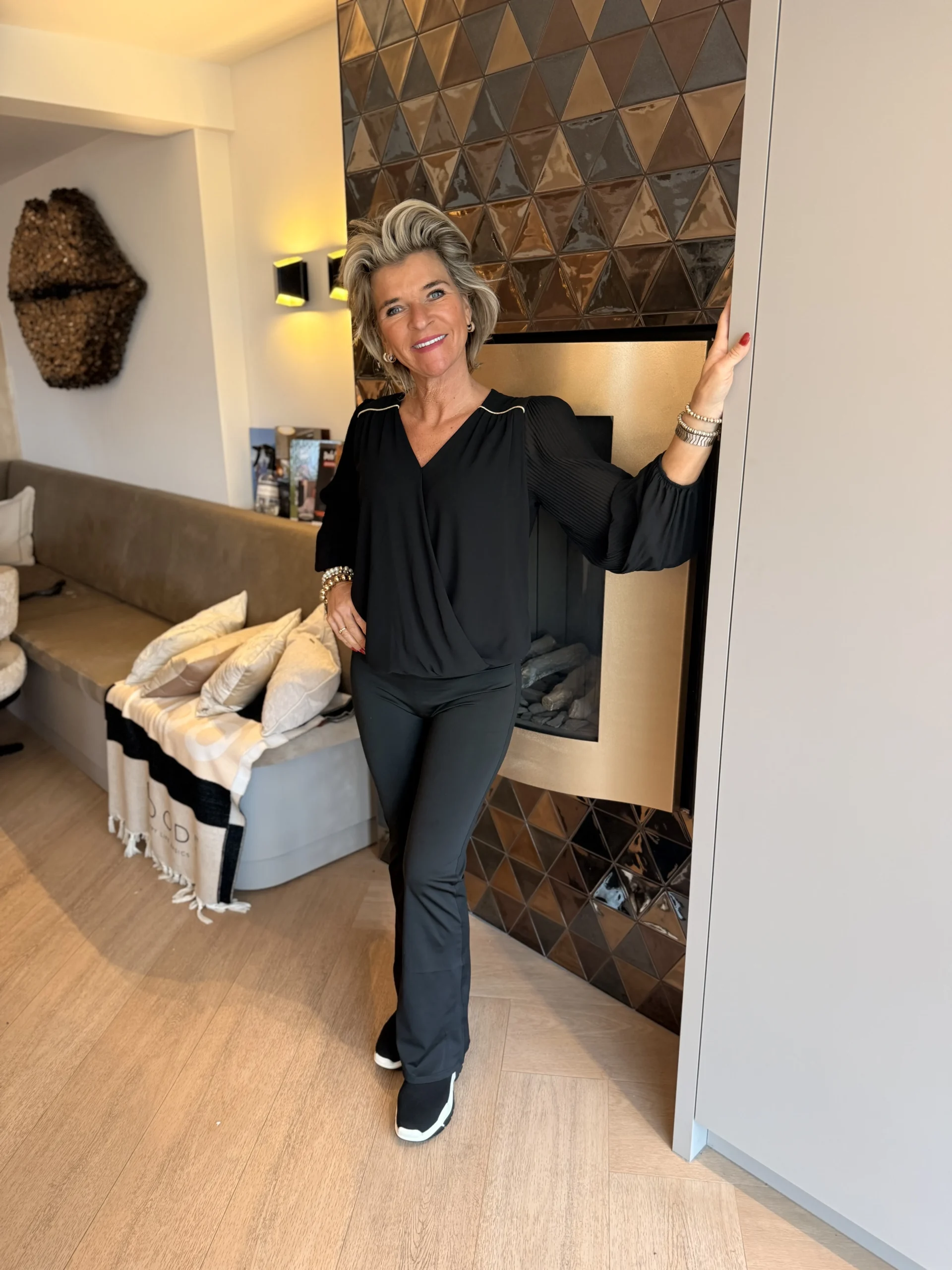 Blouse Voile Camille | Black