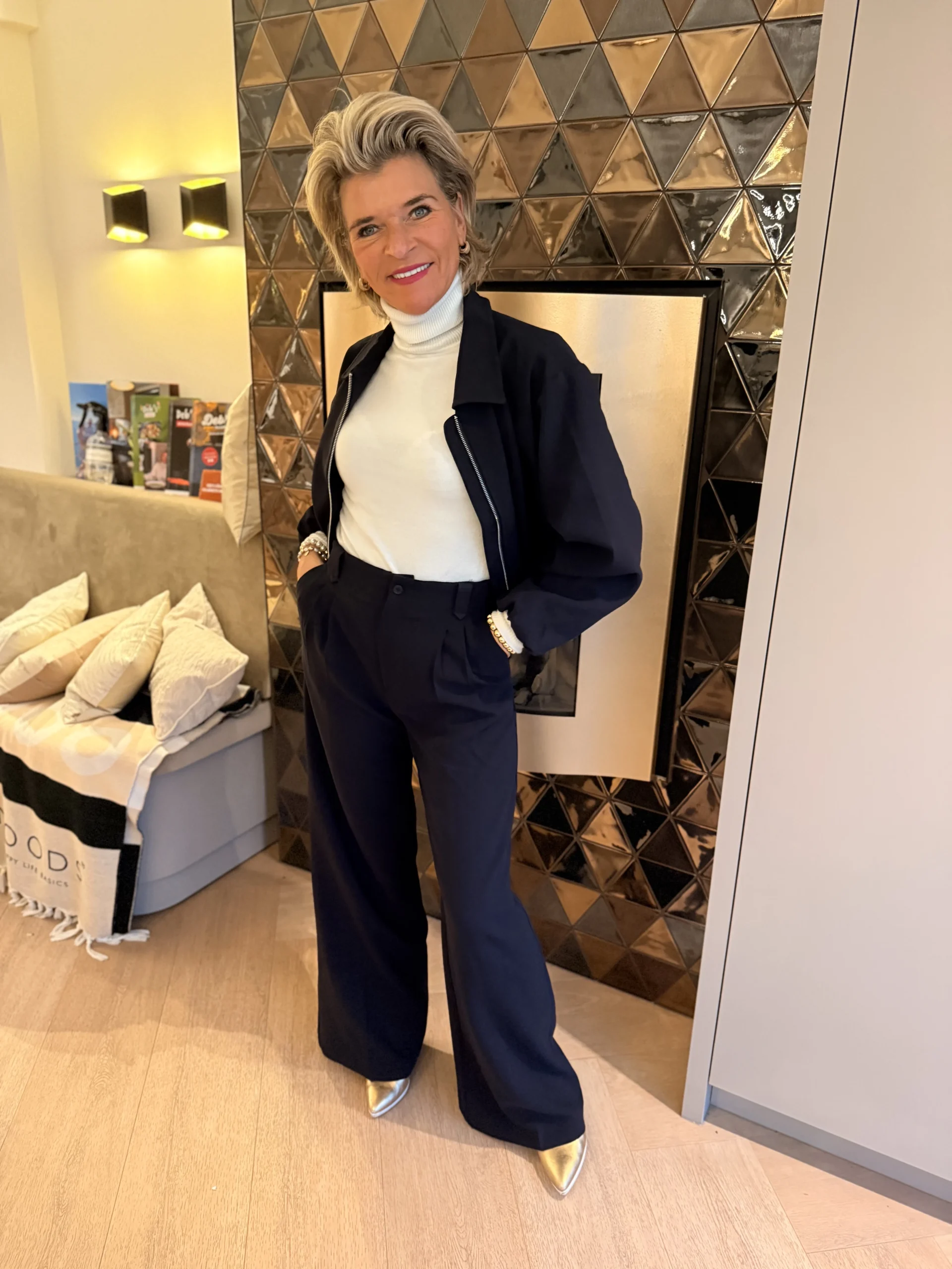 Pantalon Ashley | Navy