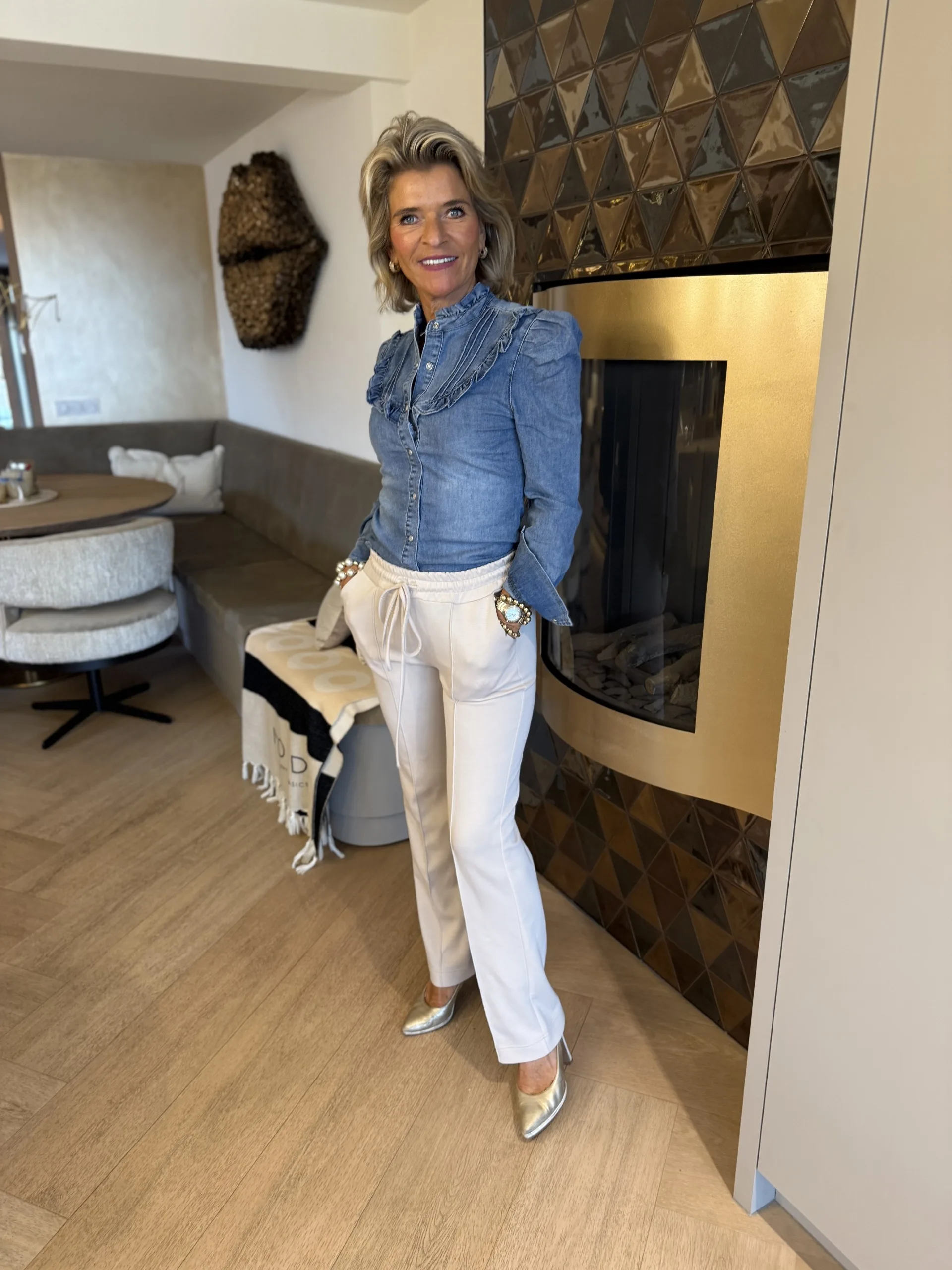 Spijkerblouse | Roessel