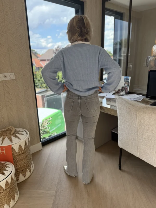 Flared Jeans | Grijs - Afbeelding 2