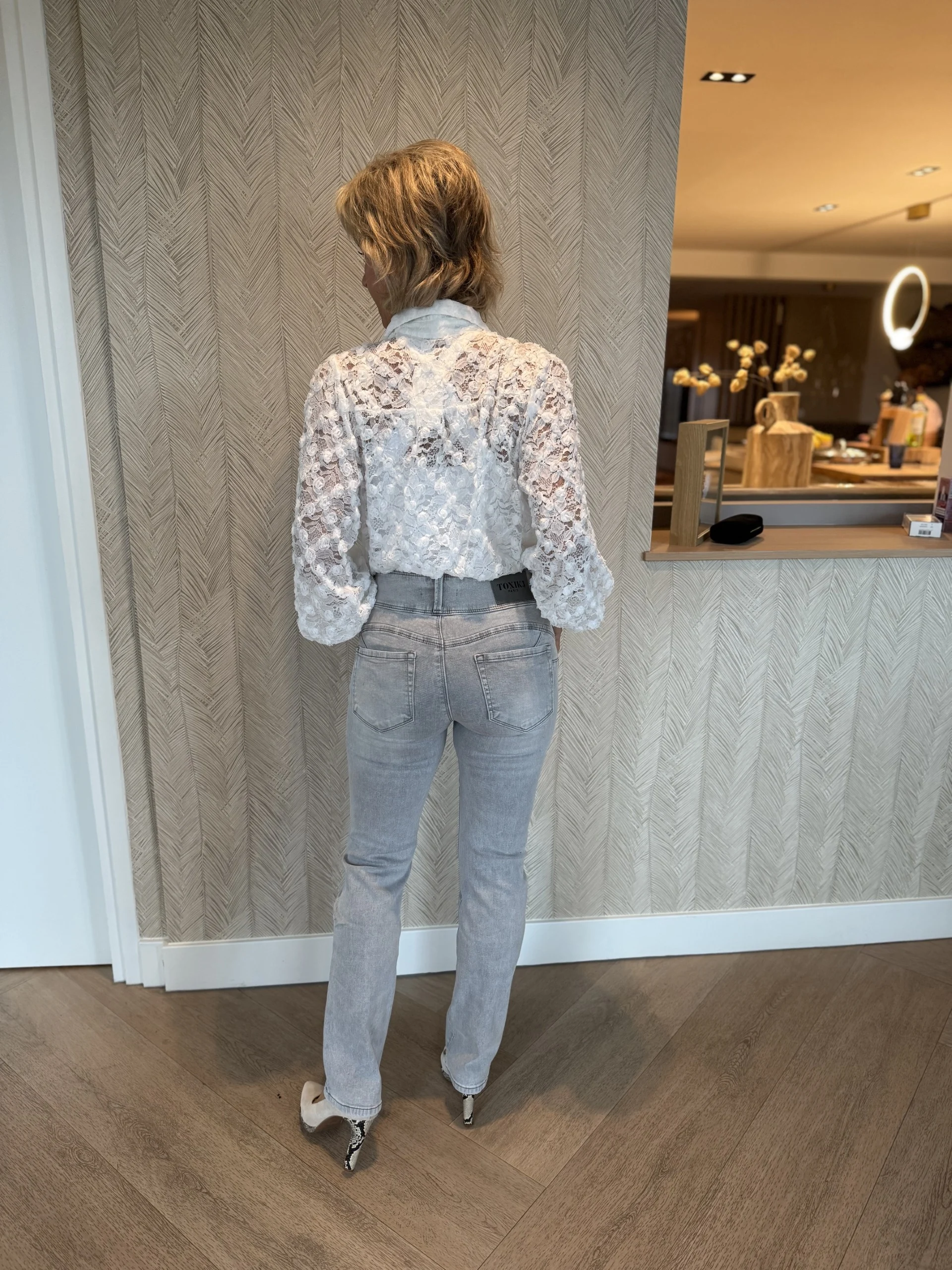 Jeans Gonny | Lichtgrijs - Afbeelding 2