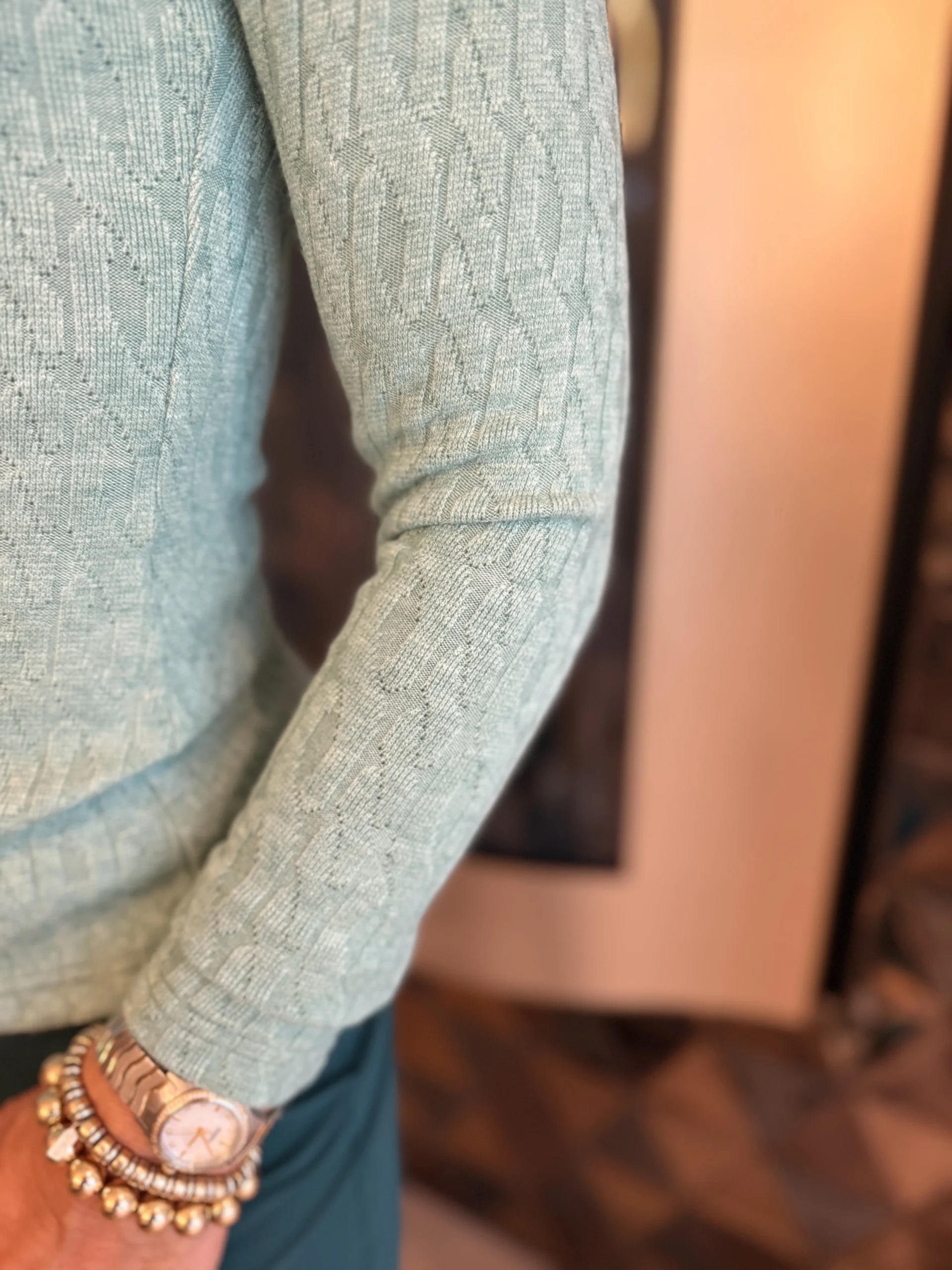 Shirt Col Lanetta | Verde - Afbeelding 2