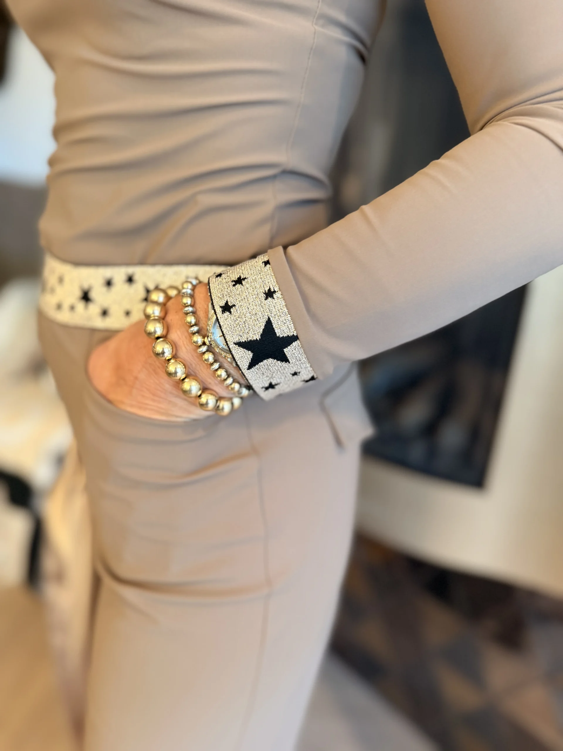 Shirt Lange Mouw | Venezie | Cappuchino - Afbeelding 2