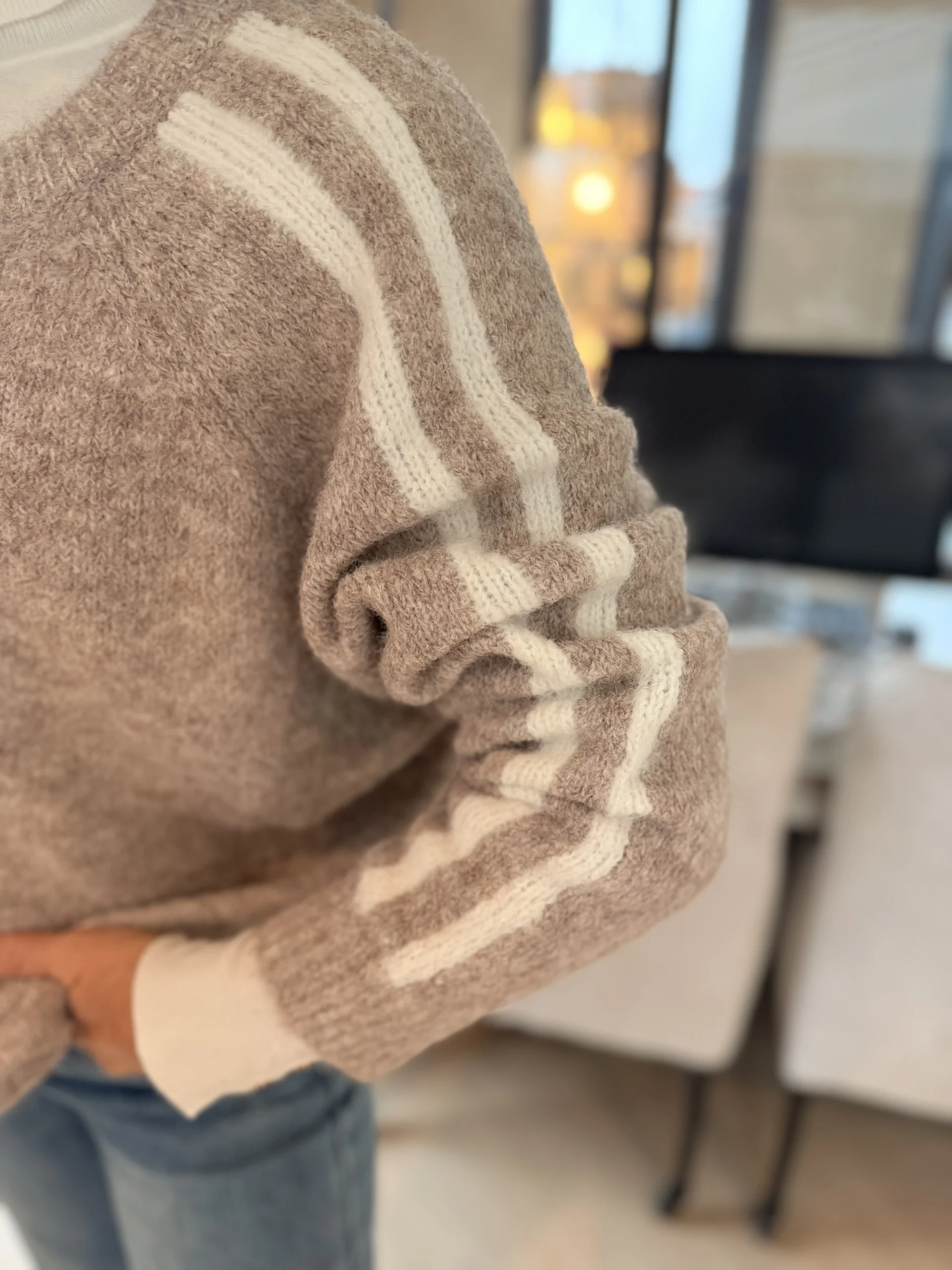 Vest Kitty | Taupe - Afbeelding 3