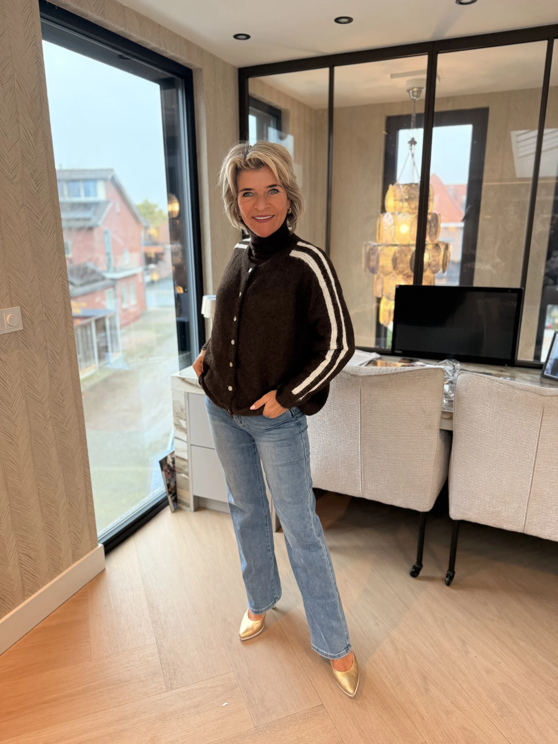 Vest Kitty | Bruin - Afbeelding 2