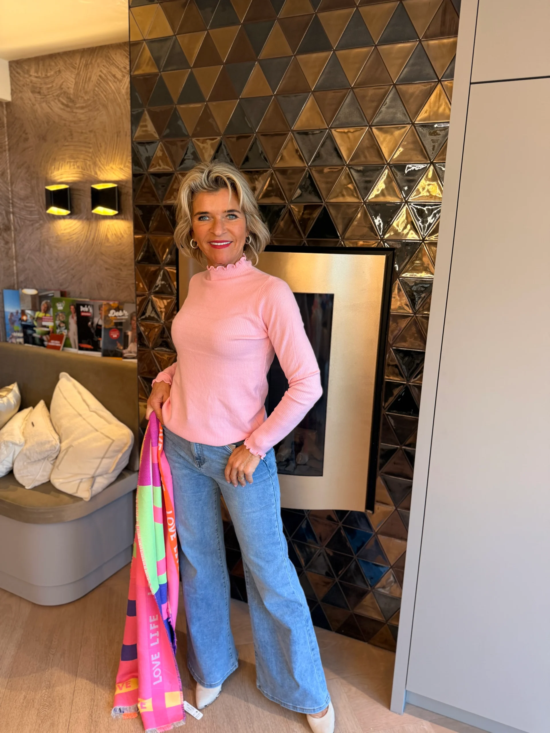 Trui Carolien | Roze