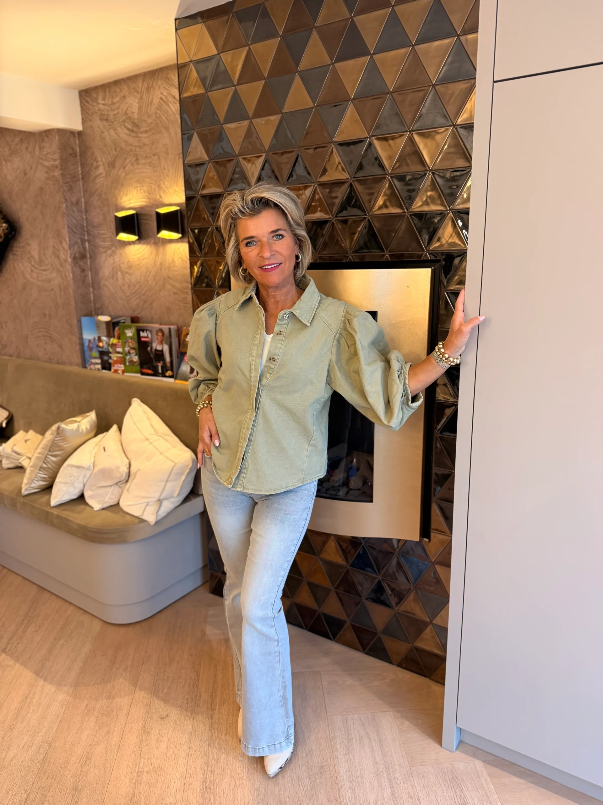 Blouse Charlie | Kaki