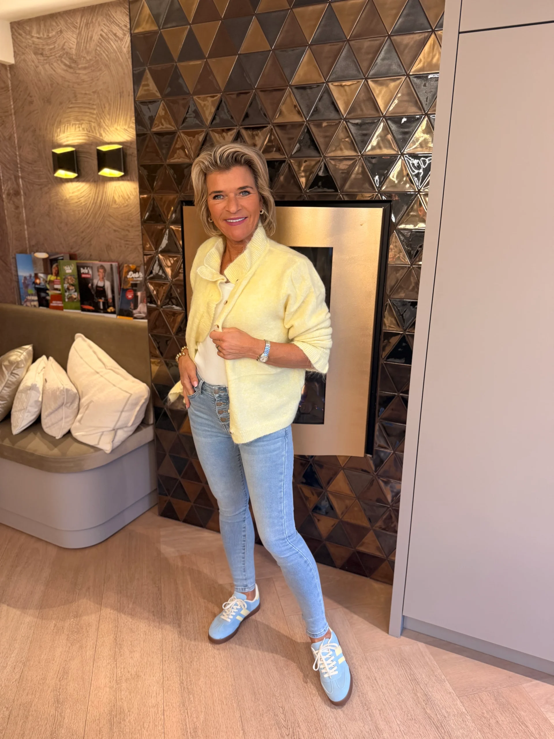 Vest Linda | Geel - Afbeelding 2