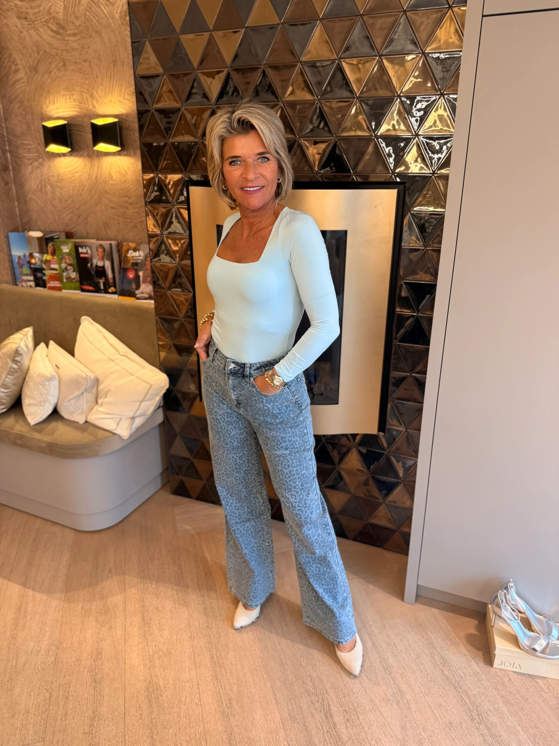 Shirt Sam | Lichtblauw