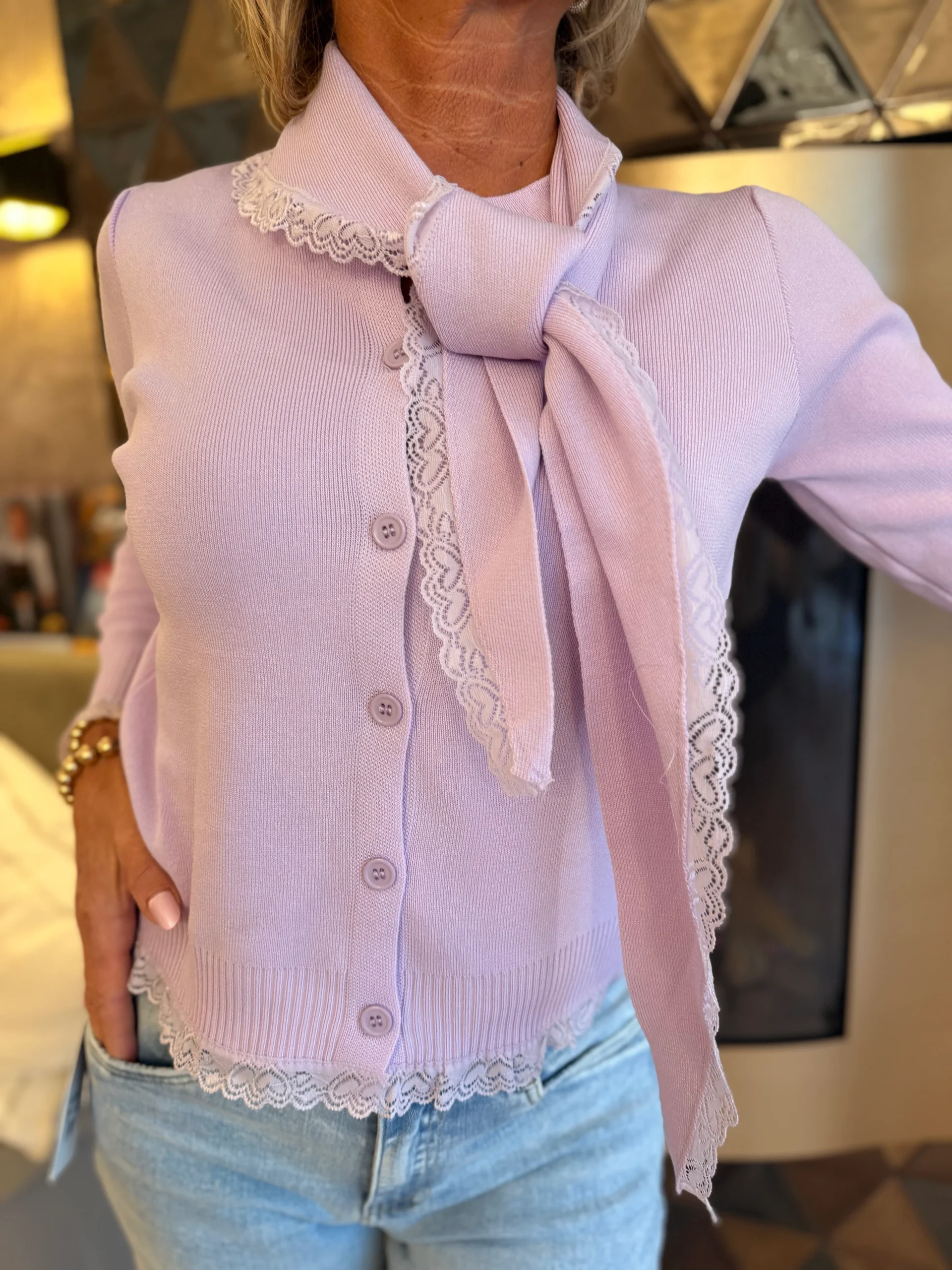 Vest Nina | Lila - Afbeelding 2