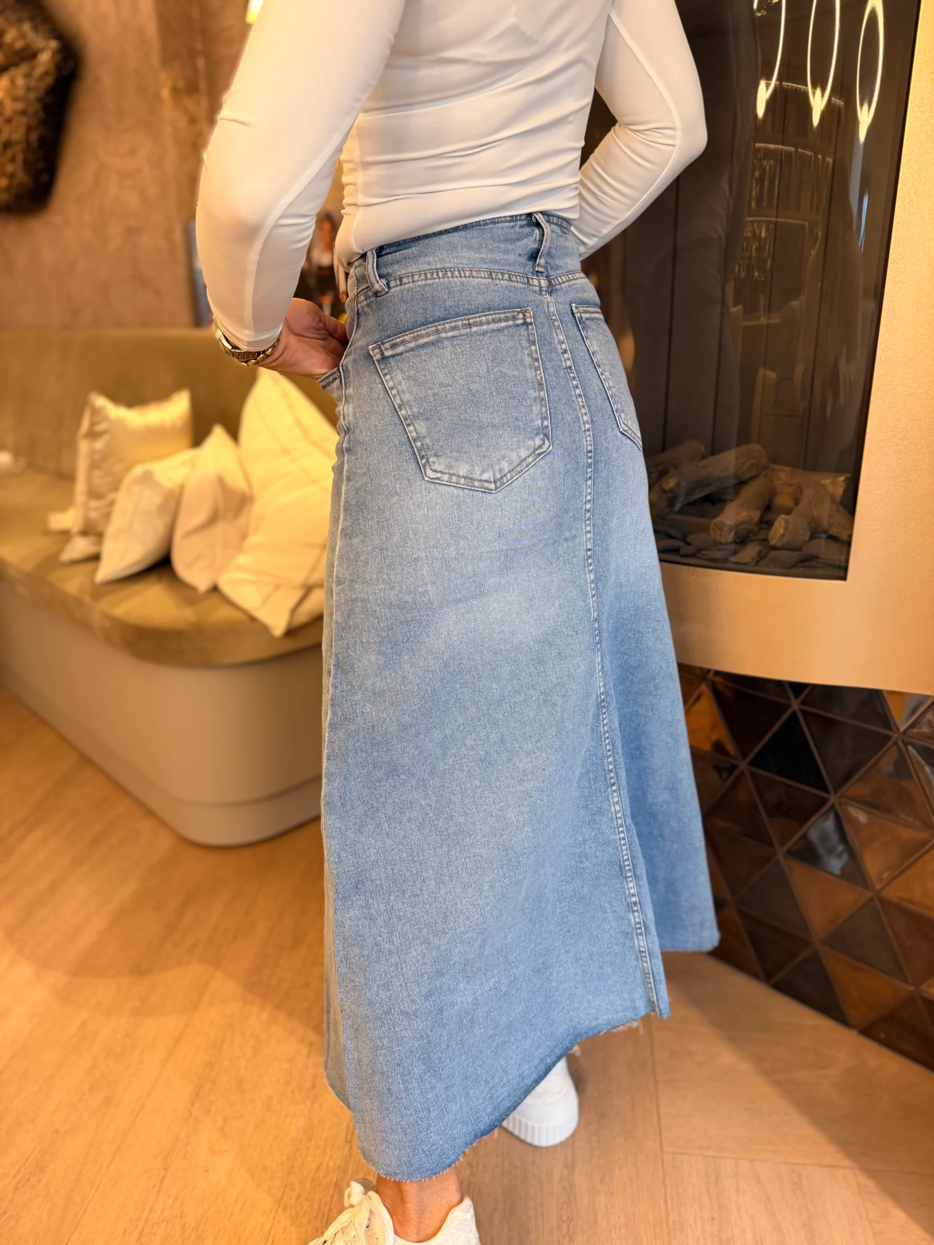 Spijkerrok Denise - Afbeelding 3