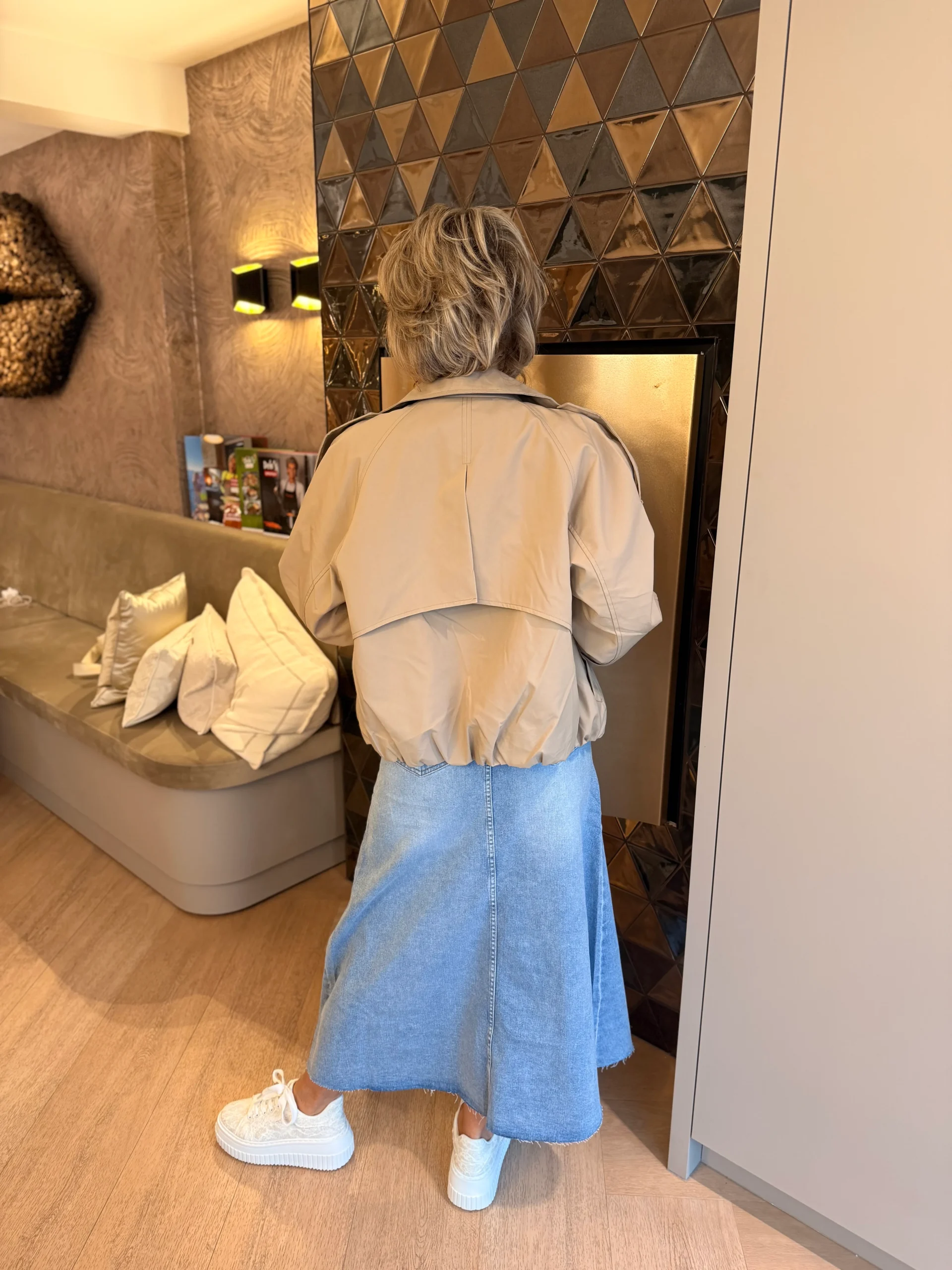 Jas Stella | Beige - Afbeelding 2