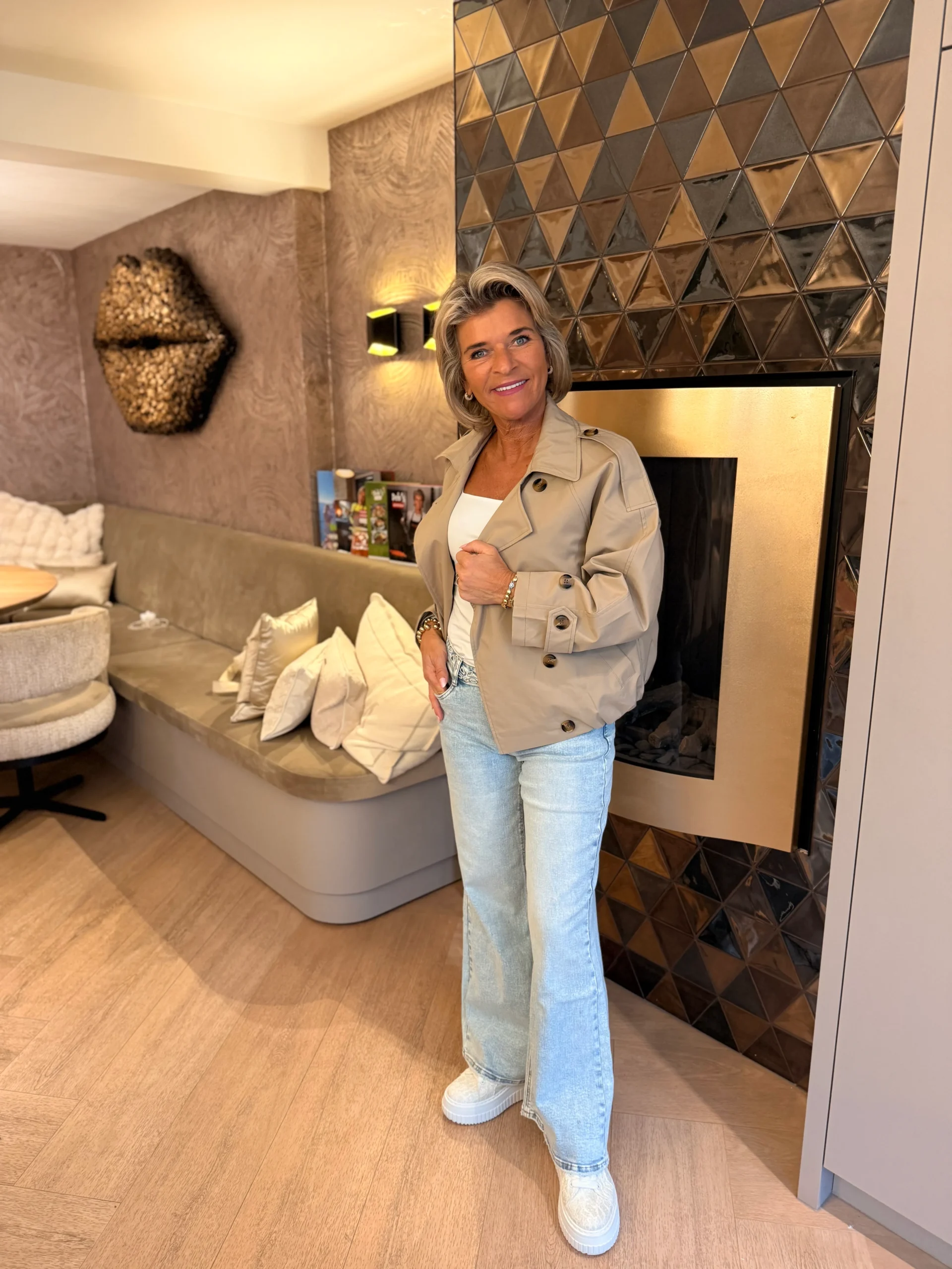 Jas Stella | Beige - Afbeelding 3