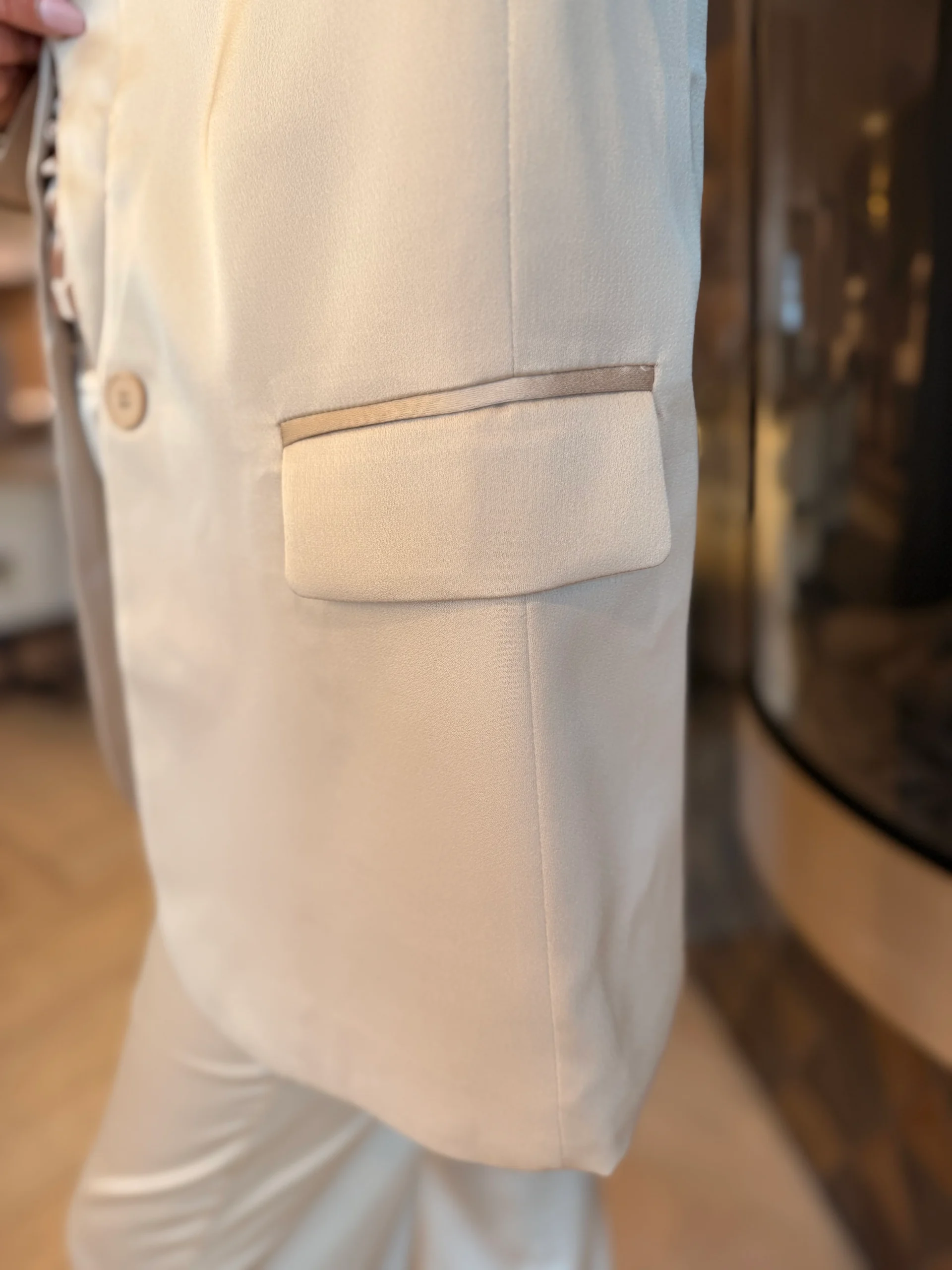 Blazer Isabel | Champagne - Afbeelding 3