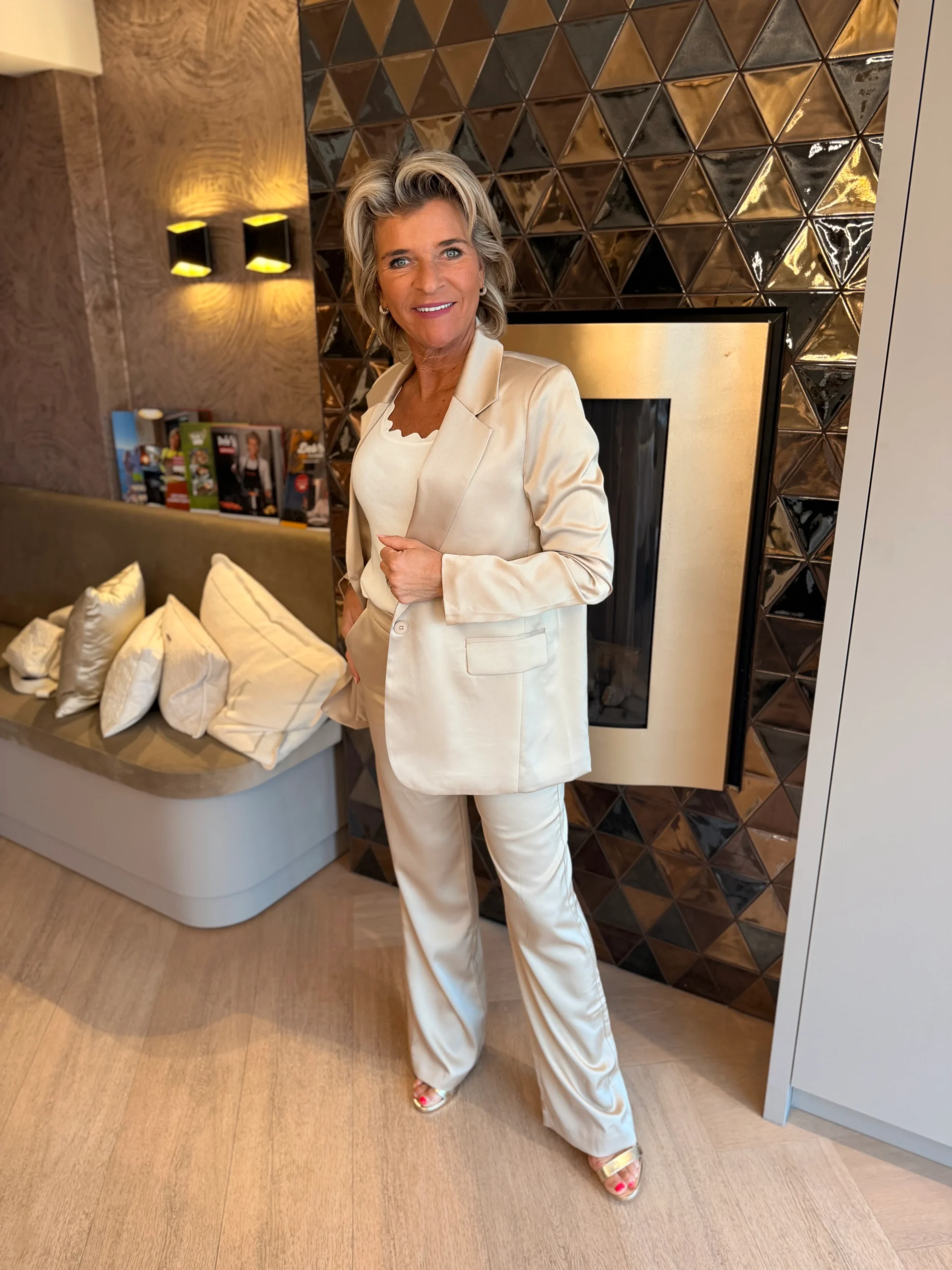 Blazer Isabel | Champagne - Afbeelding 5