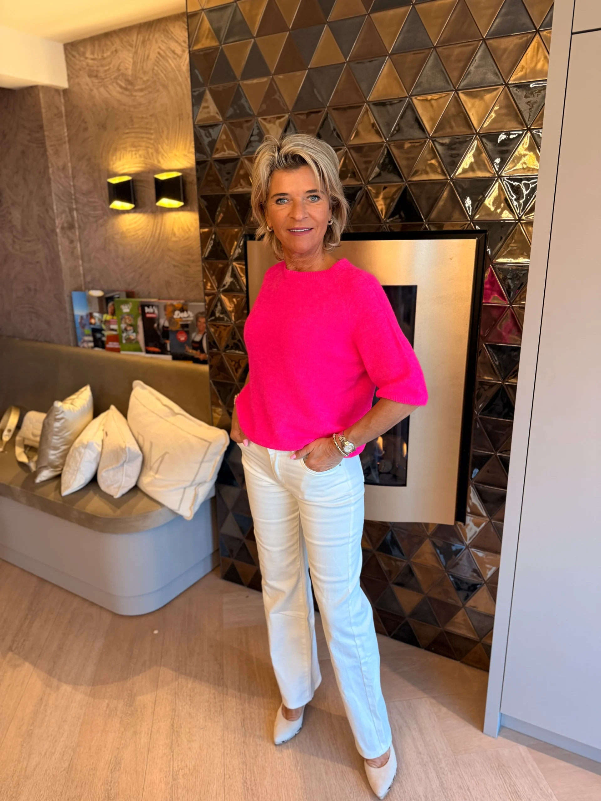 Trui Leonie | Fuchsia