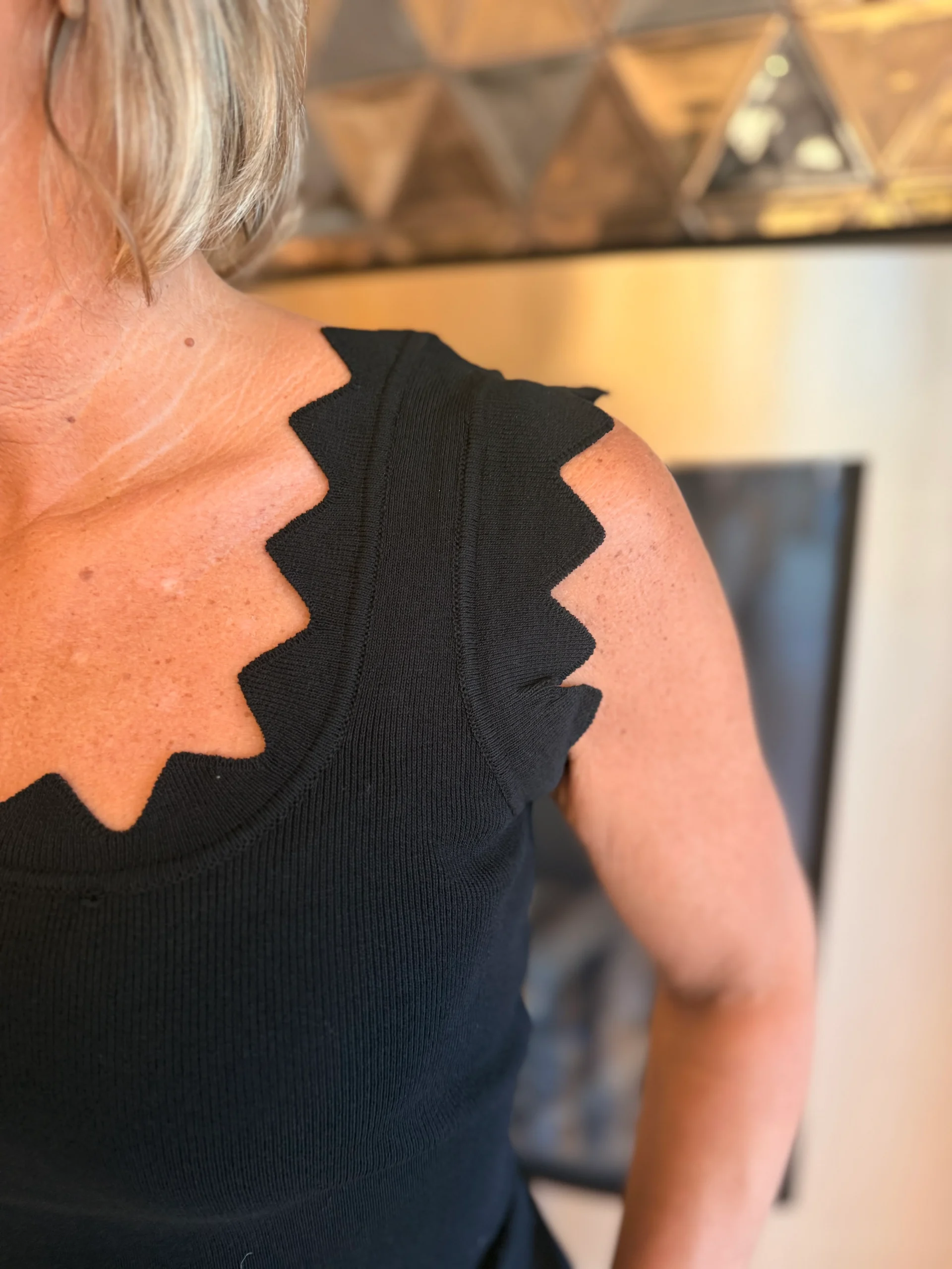 Top Yvet | Zwart - Afbeelding 2