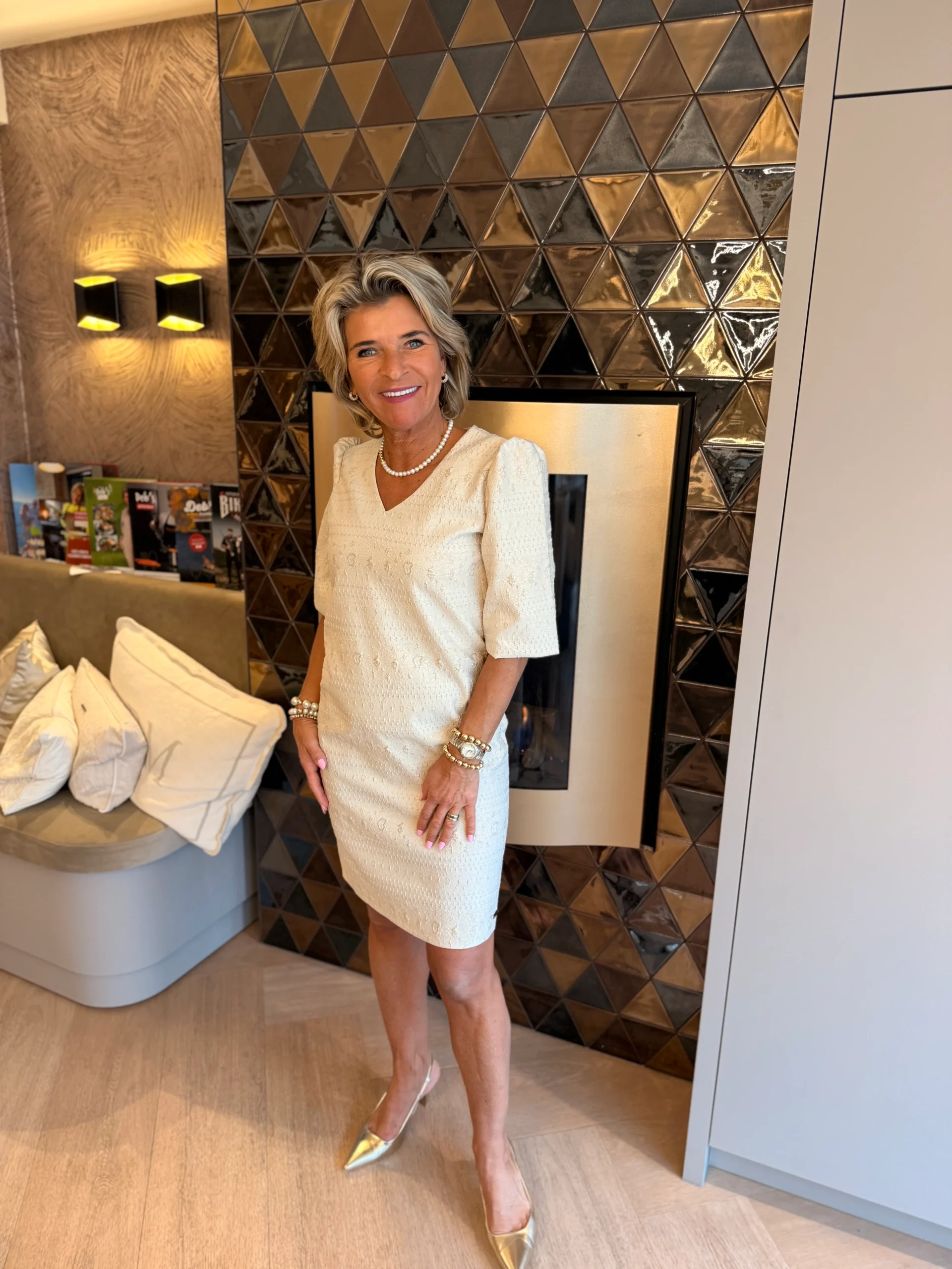 Jurk Olga | Off White