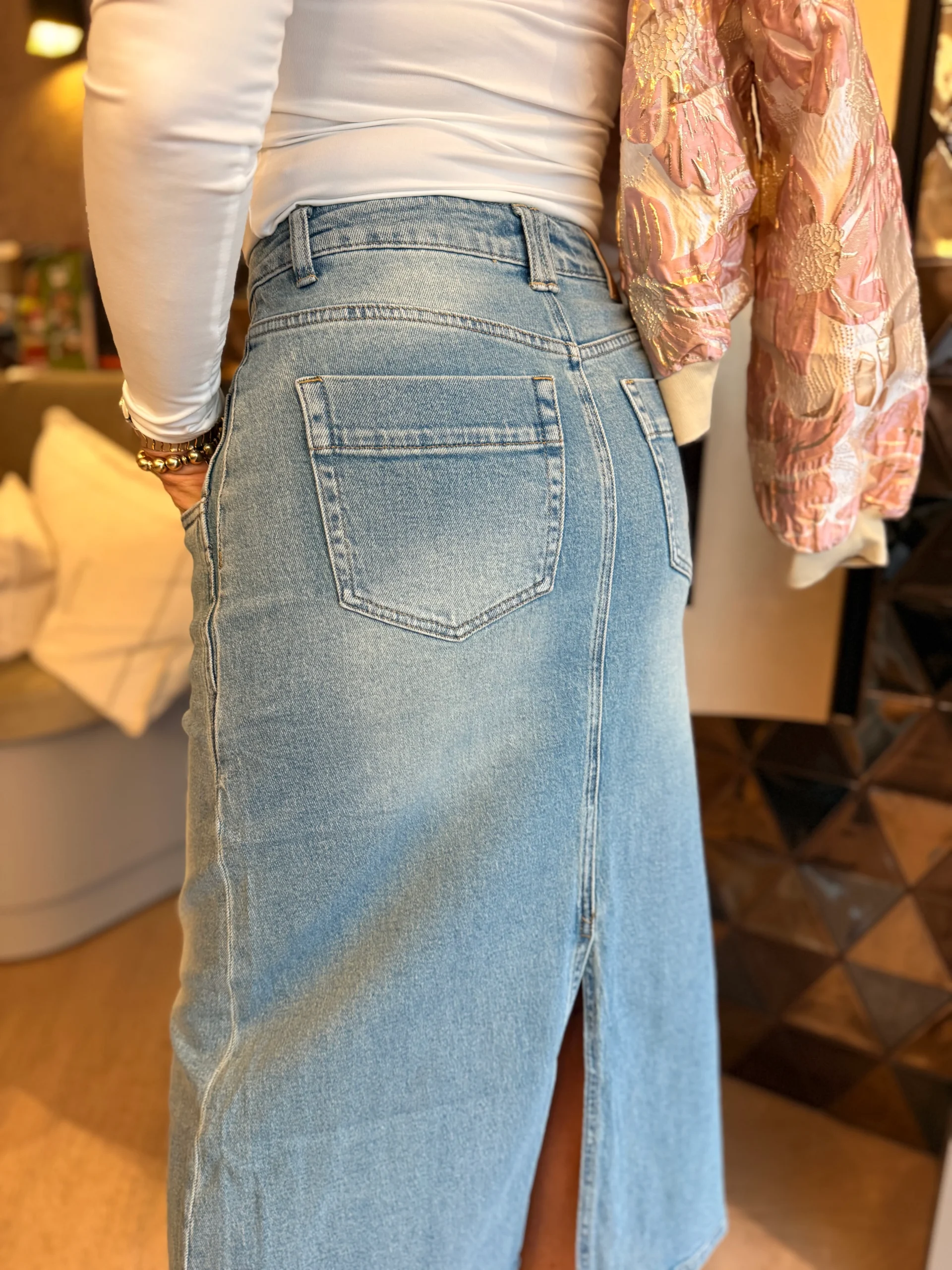 Spijkerrok Demi - Afbeelding 3