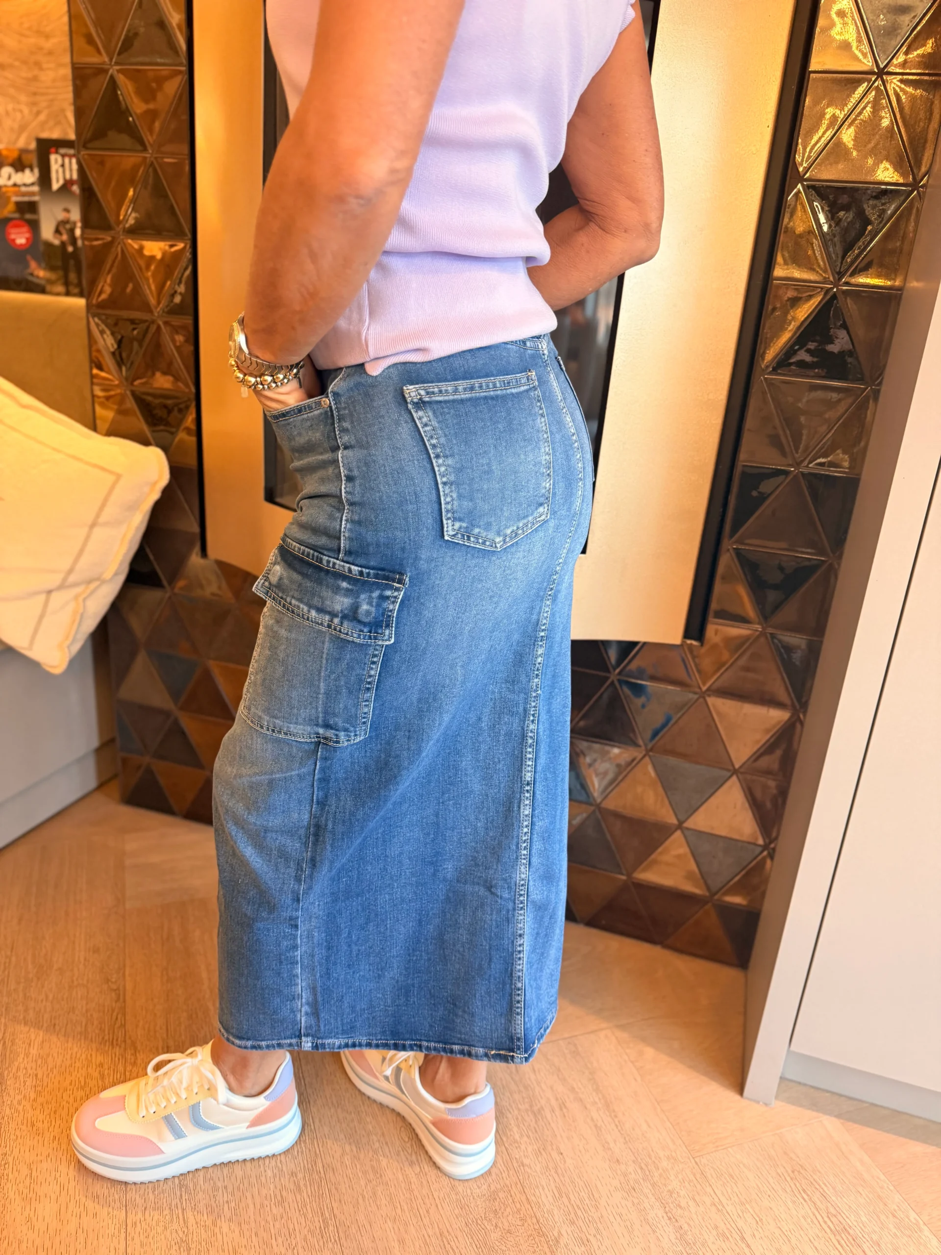 Spijkerrok Deb - Afbeelding 4