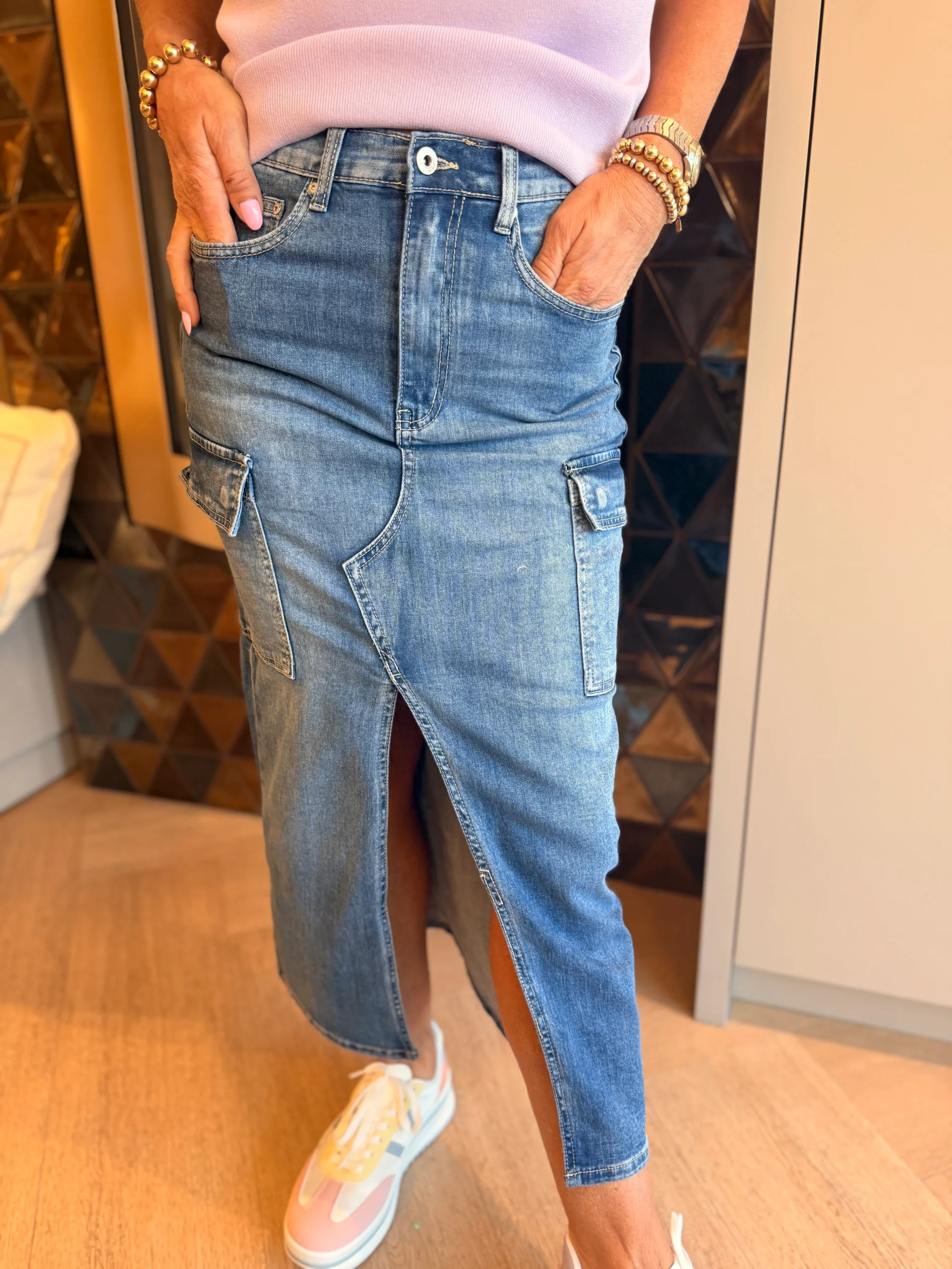 Spijkerrok Deb - Afbeelding 2