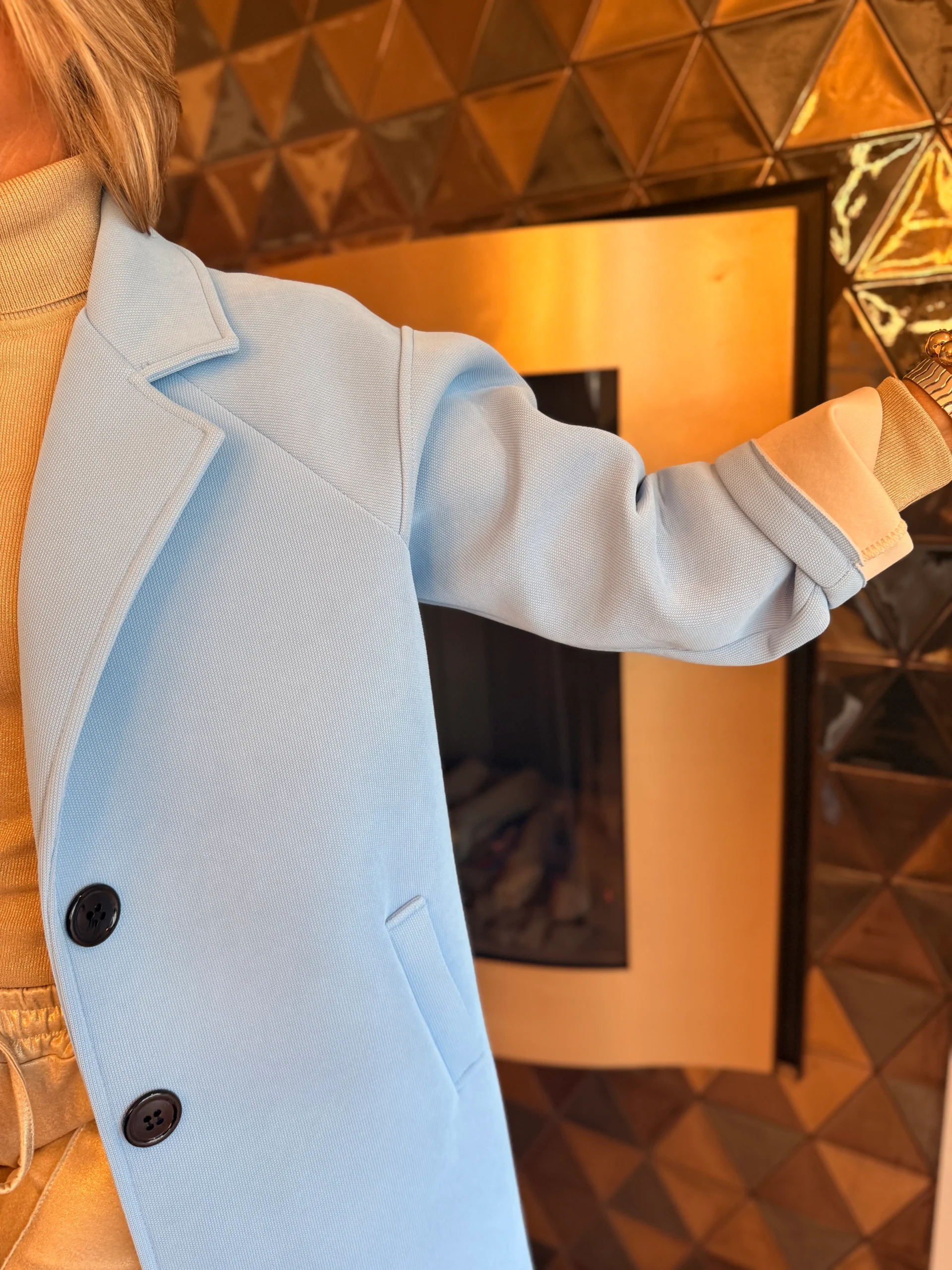 Jas April | Blauw - Afbeelding 2