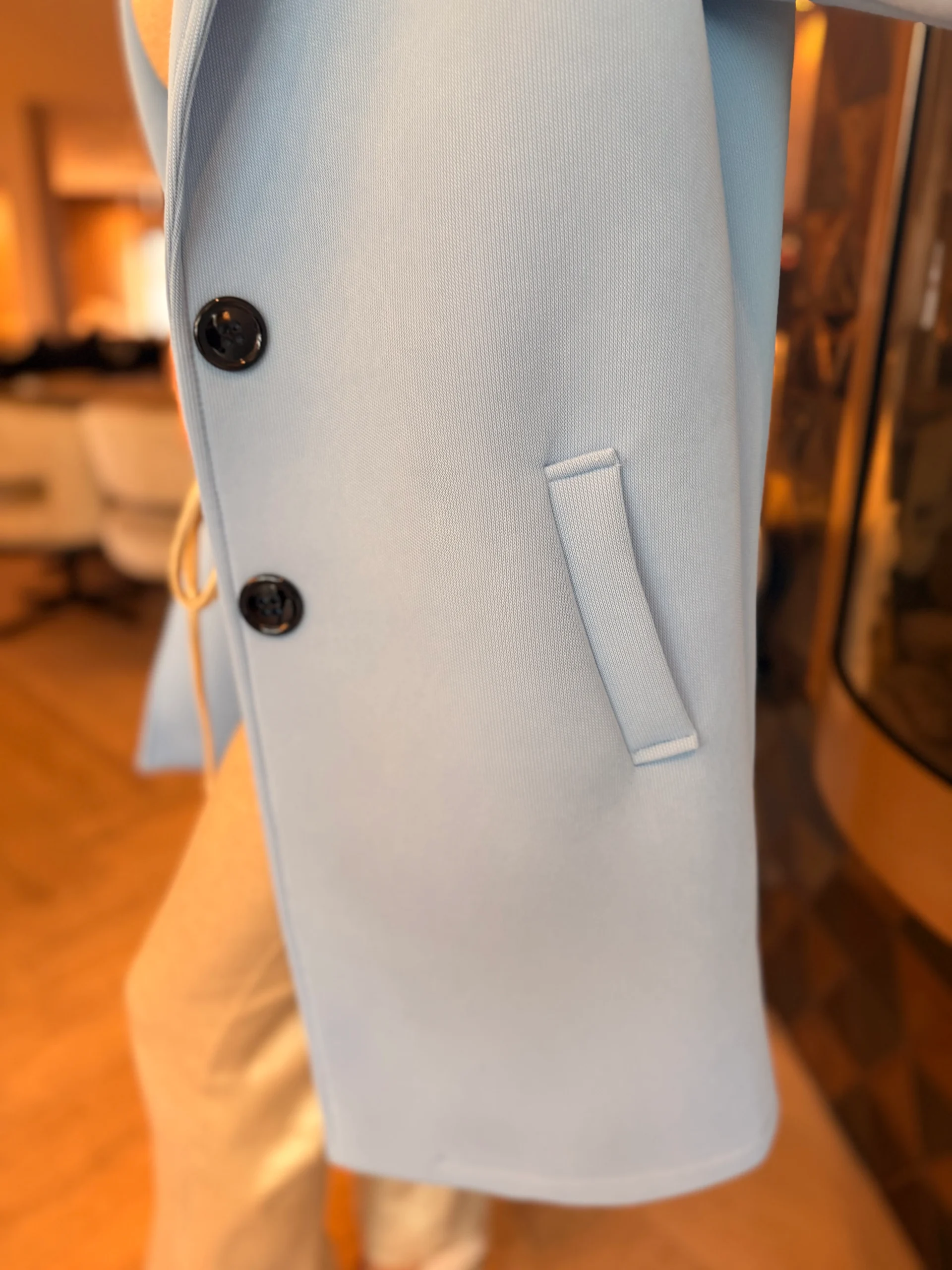 Jas April | Blauw - Afbeelding 3