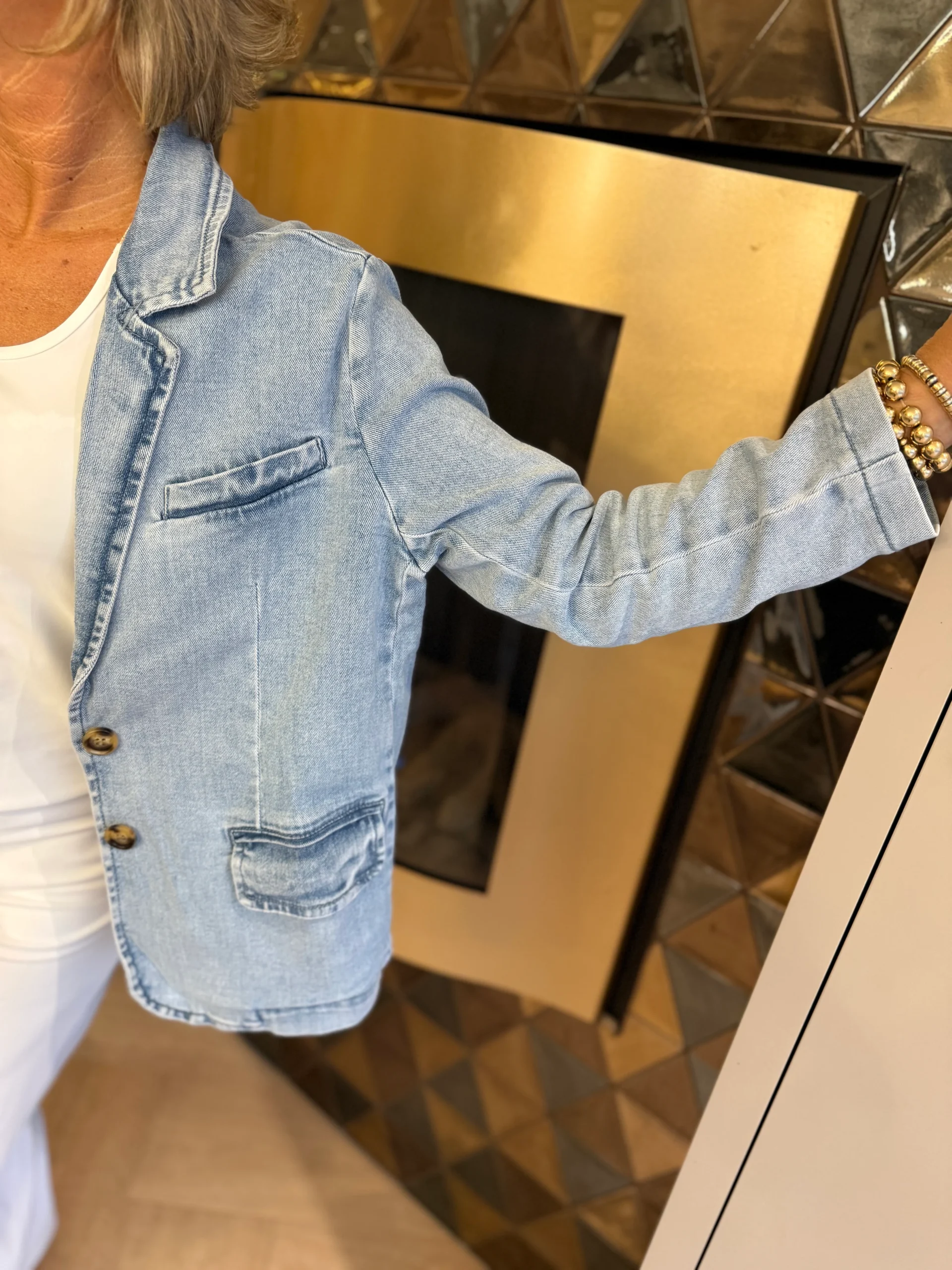 Spijkerjas Blazer - Afbeelding 2