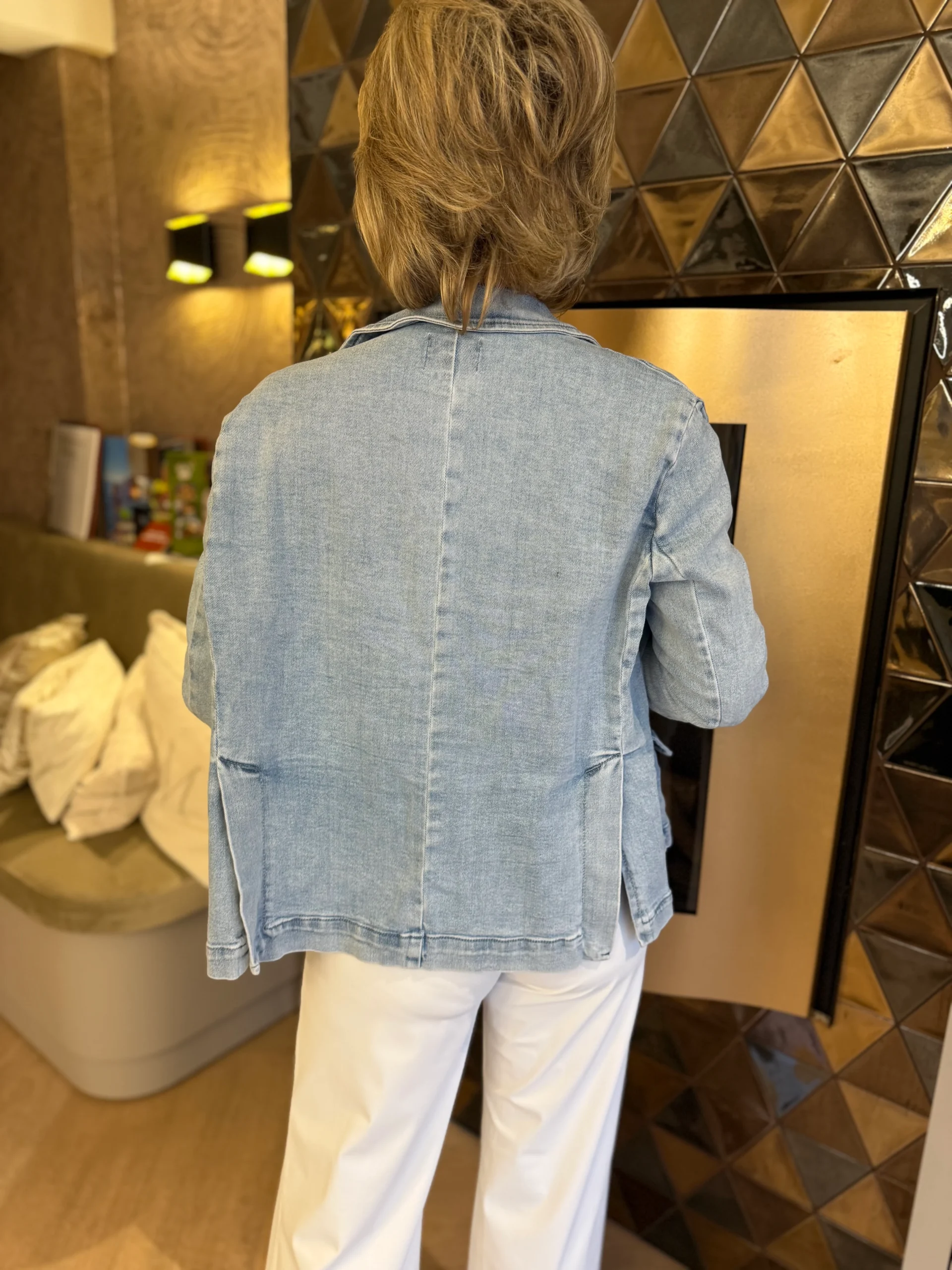 Spijkerjas Blazer - Afbeelding 4