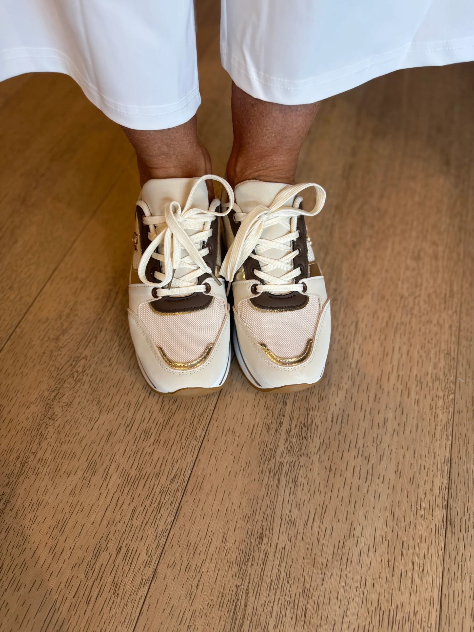 Sneaker Roxy | Beige/Bruin - Afbeelding 2