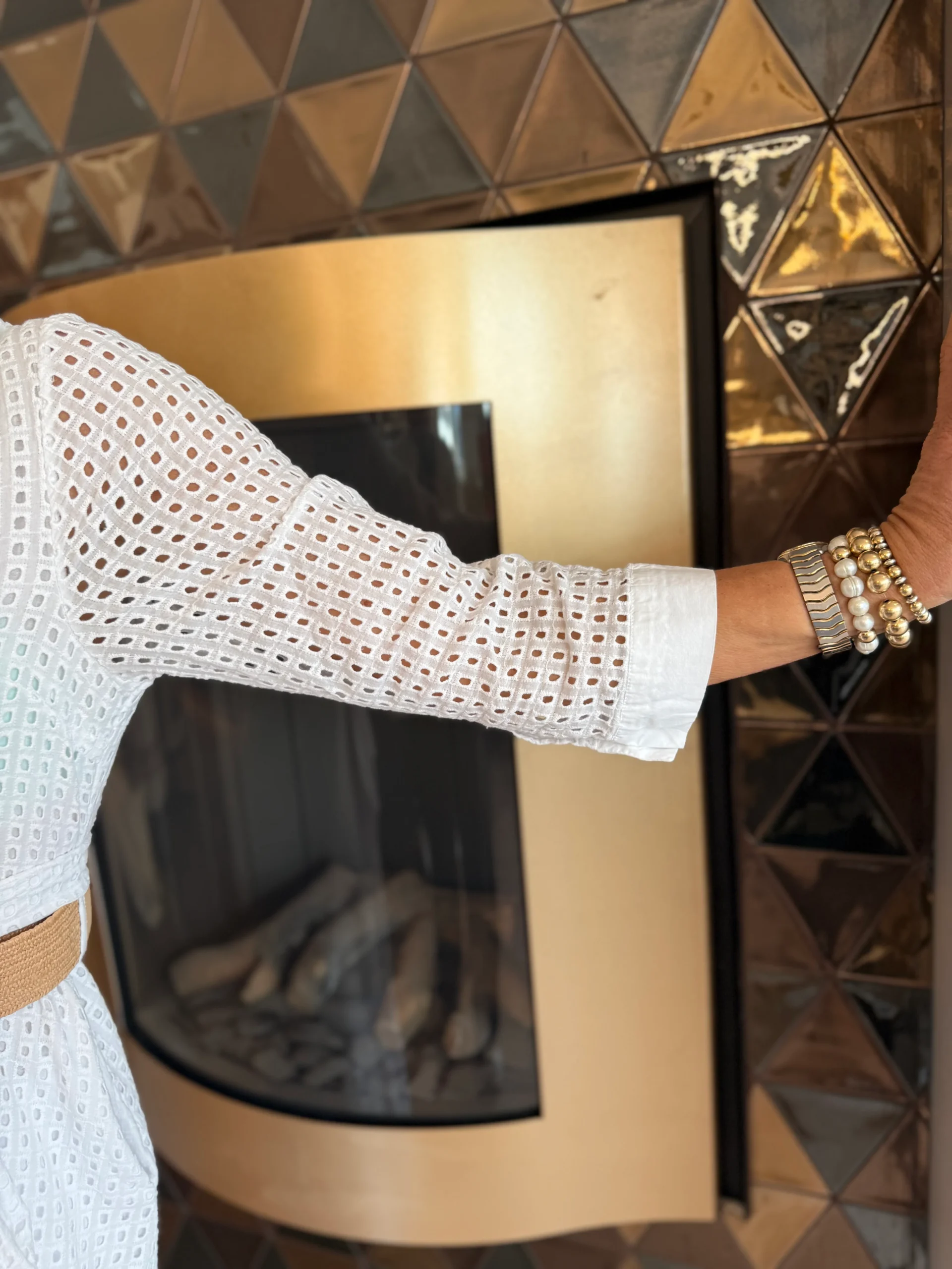 Jurk Esther | Wit - Afbeelding 3