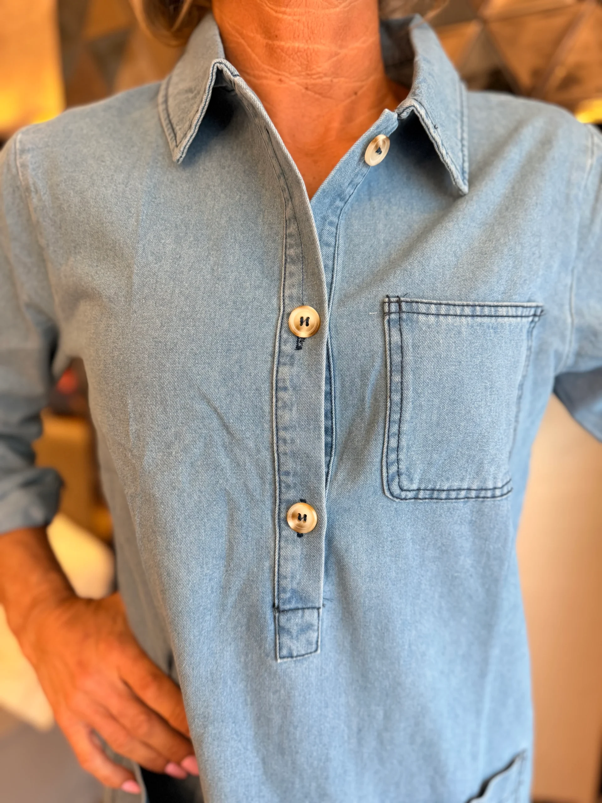 Spijkerjurk Wendy - Afbeelding 2