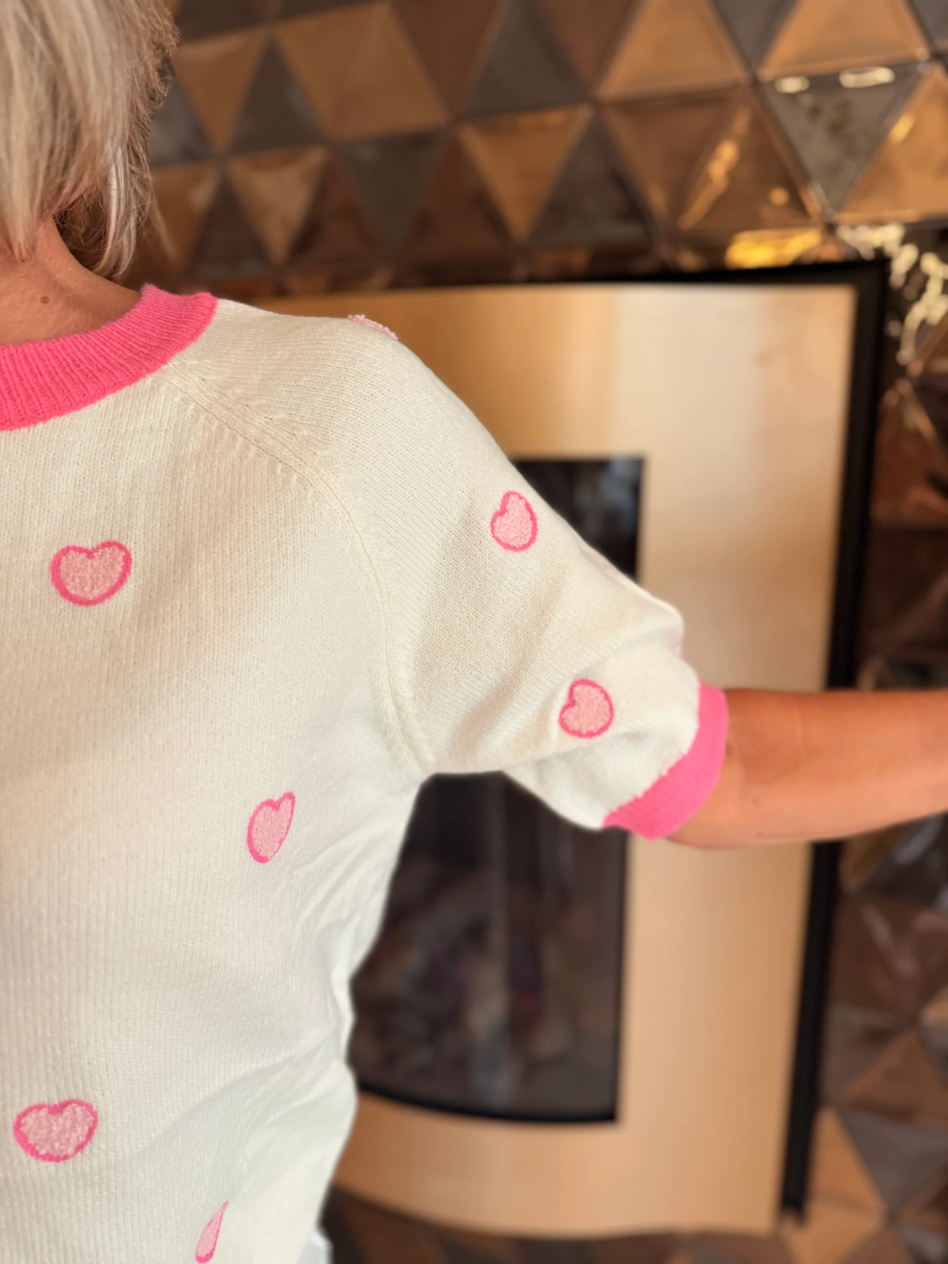 Shirt Veerle | Roze - Afbeelding 2