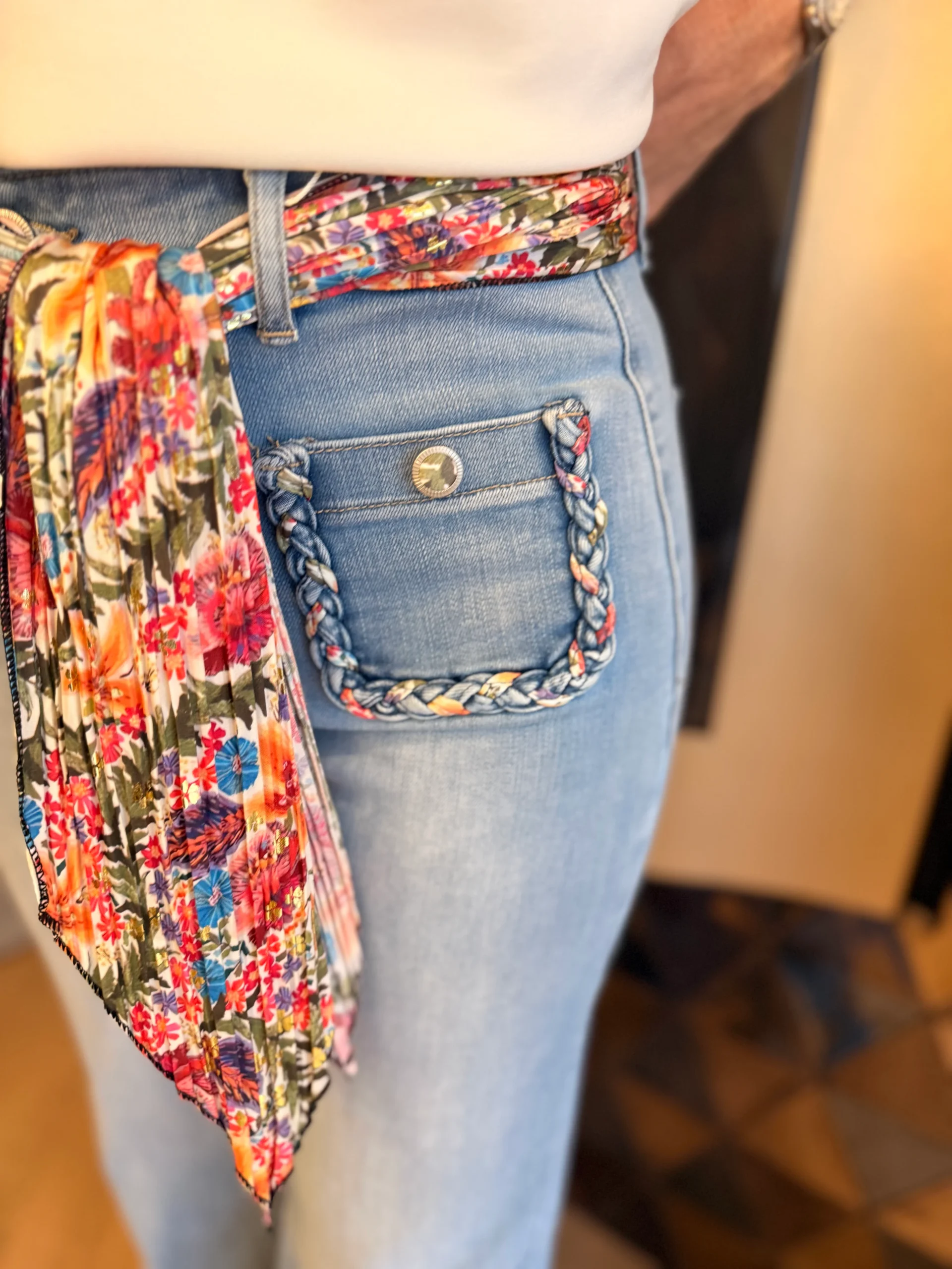 Jeans Sjaal - Afbeelding 2