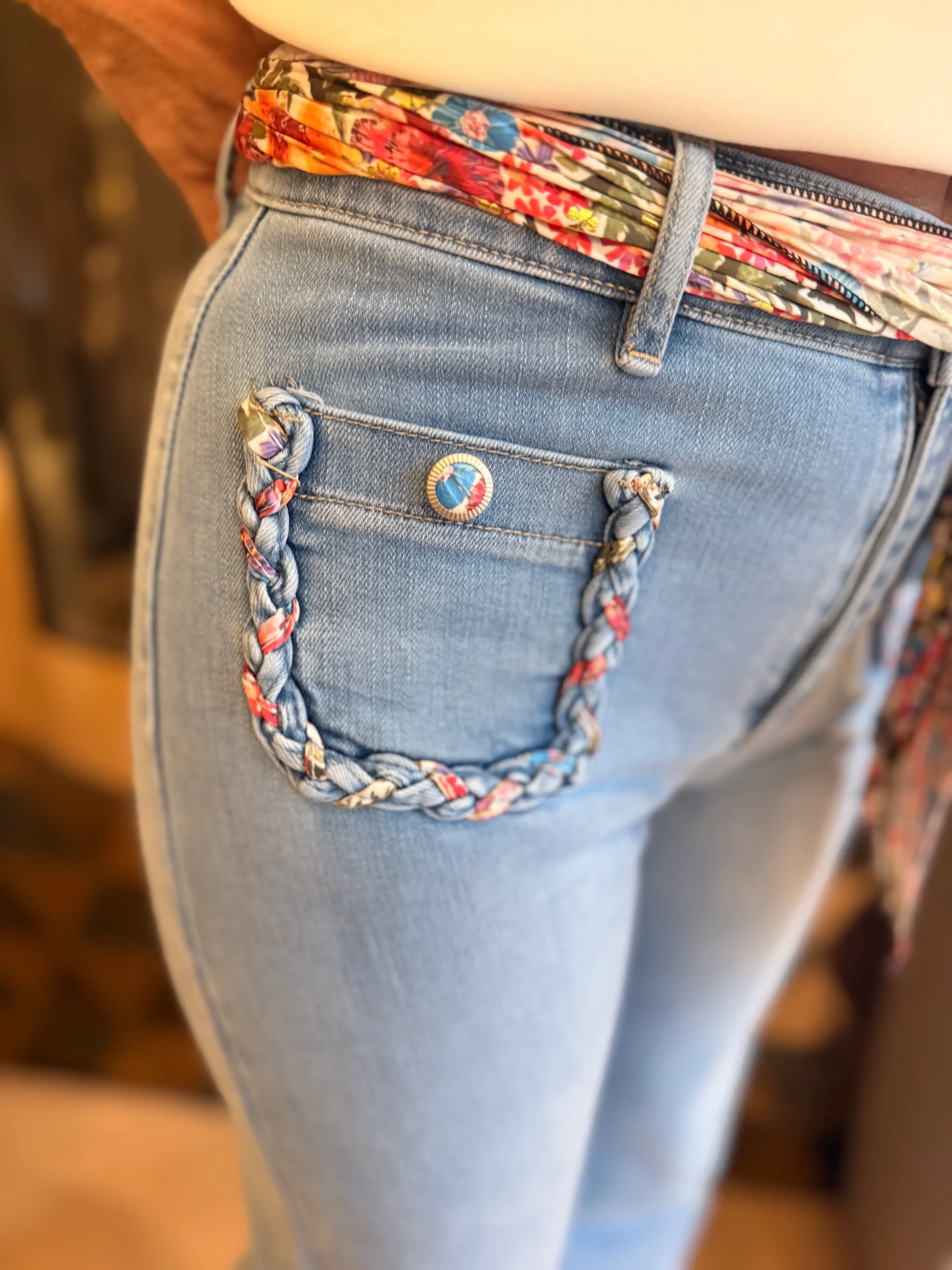 Jeans Sjaal - Afbeelding 3