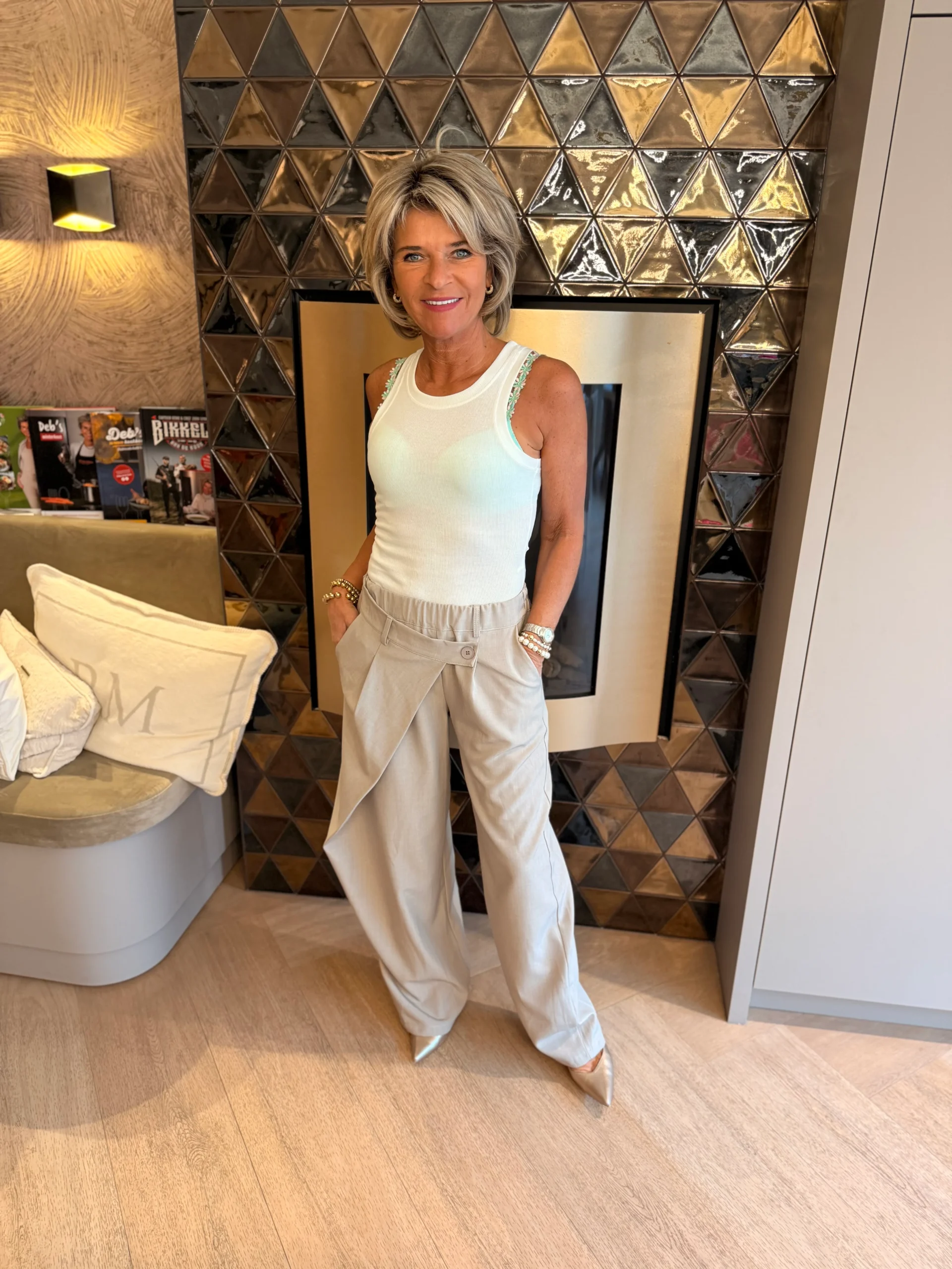 Pantalon Zoë | Beige