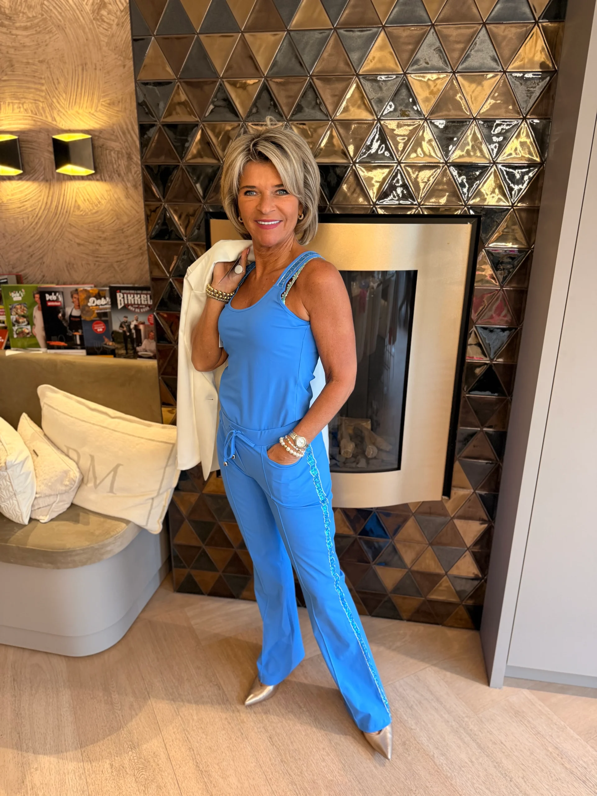 Top Florence | Lavendel - Glitter