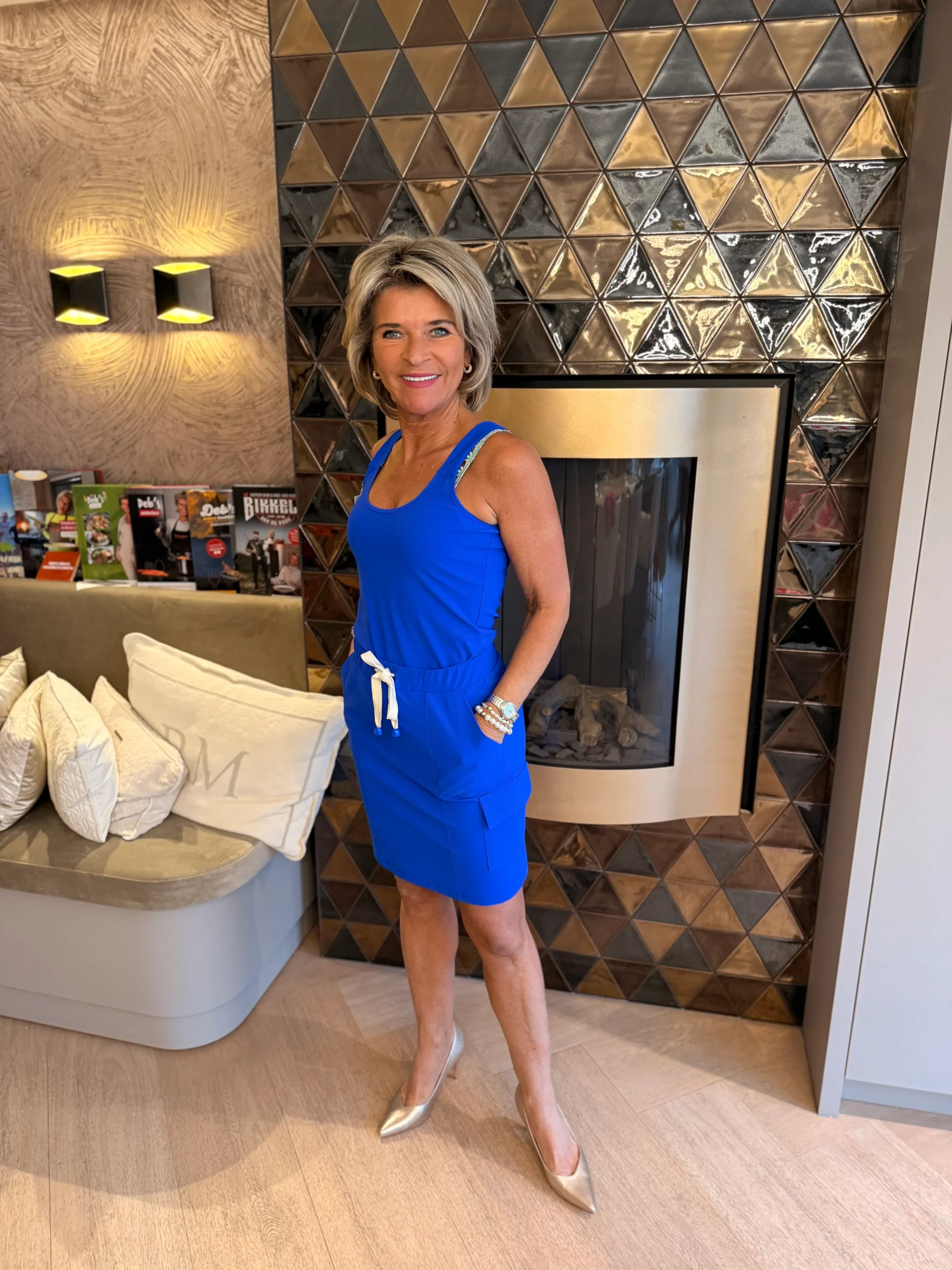 Top Florence | Kobaltblauw - Afbeelding 3