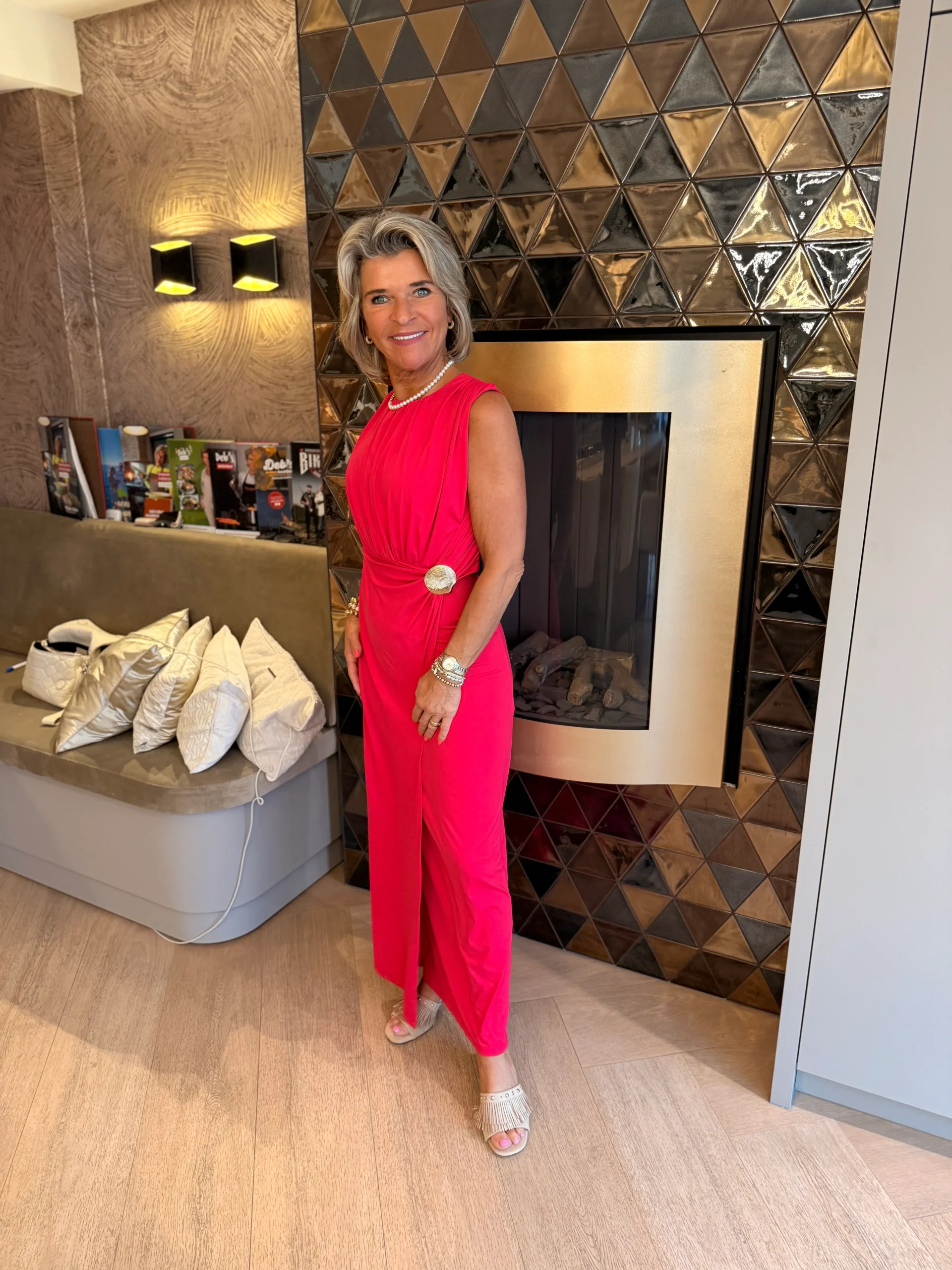 Jurk Fatima | Fuchsia