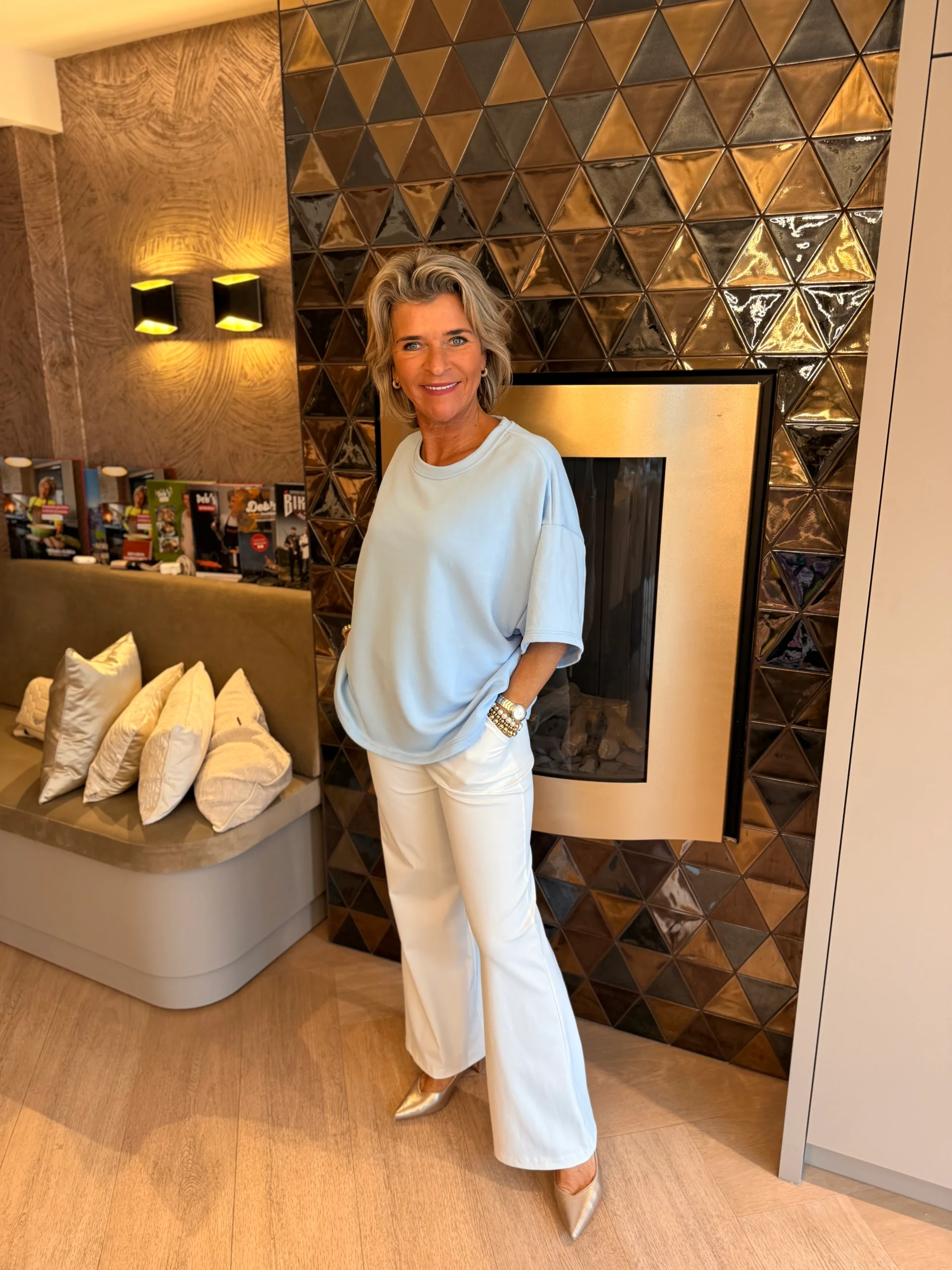 Shirt Beach | Licht Blauw - Afbeelding 2