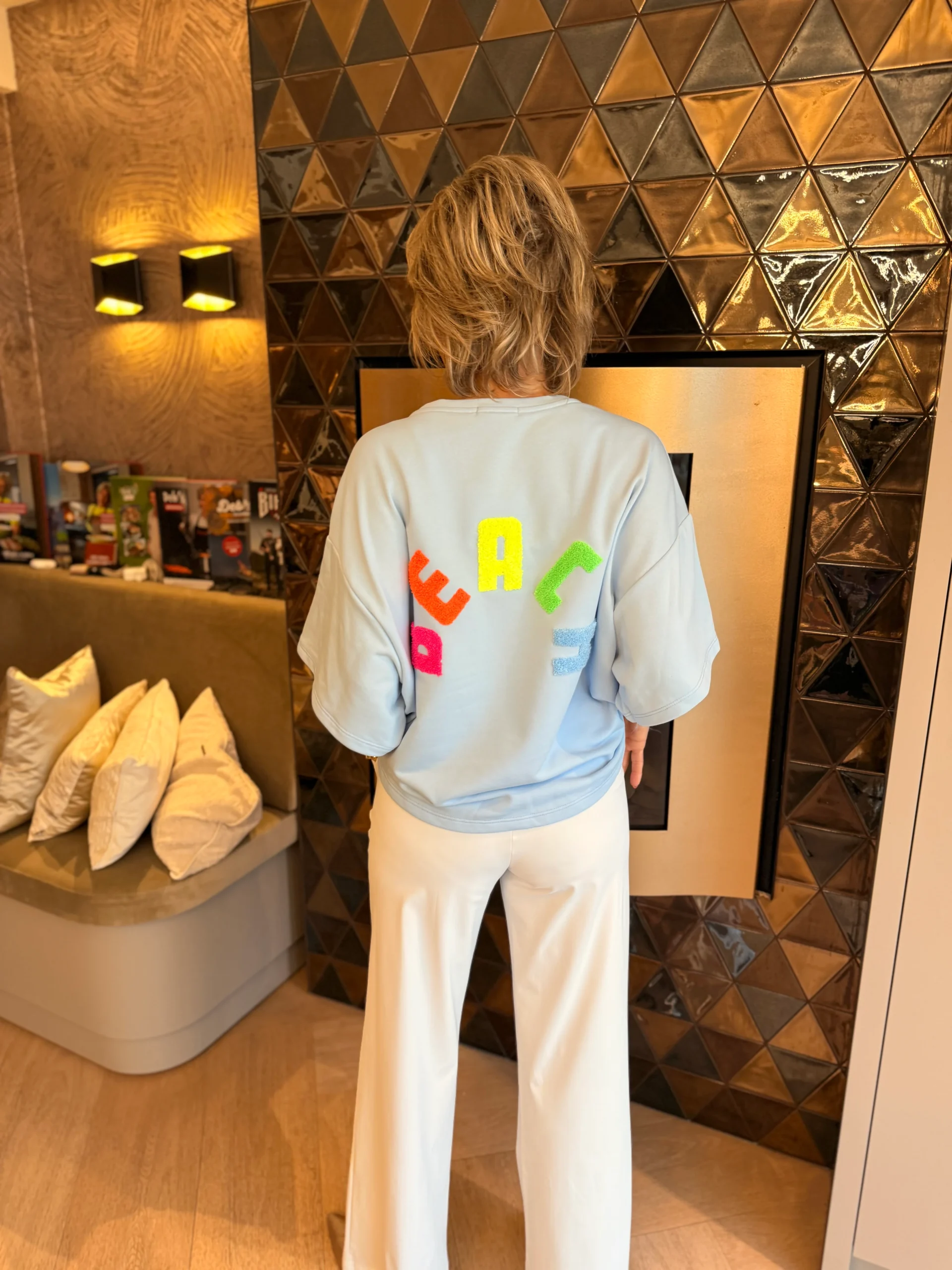 Shirt Beach | Licht Blauw