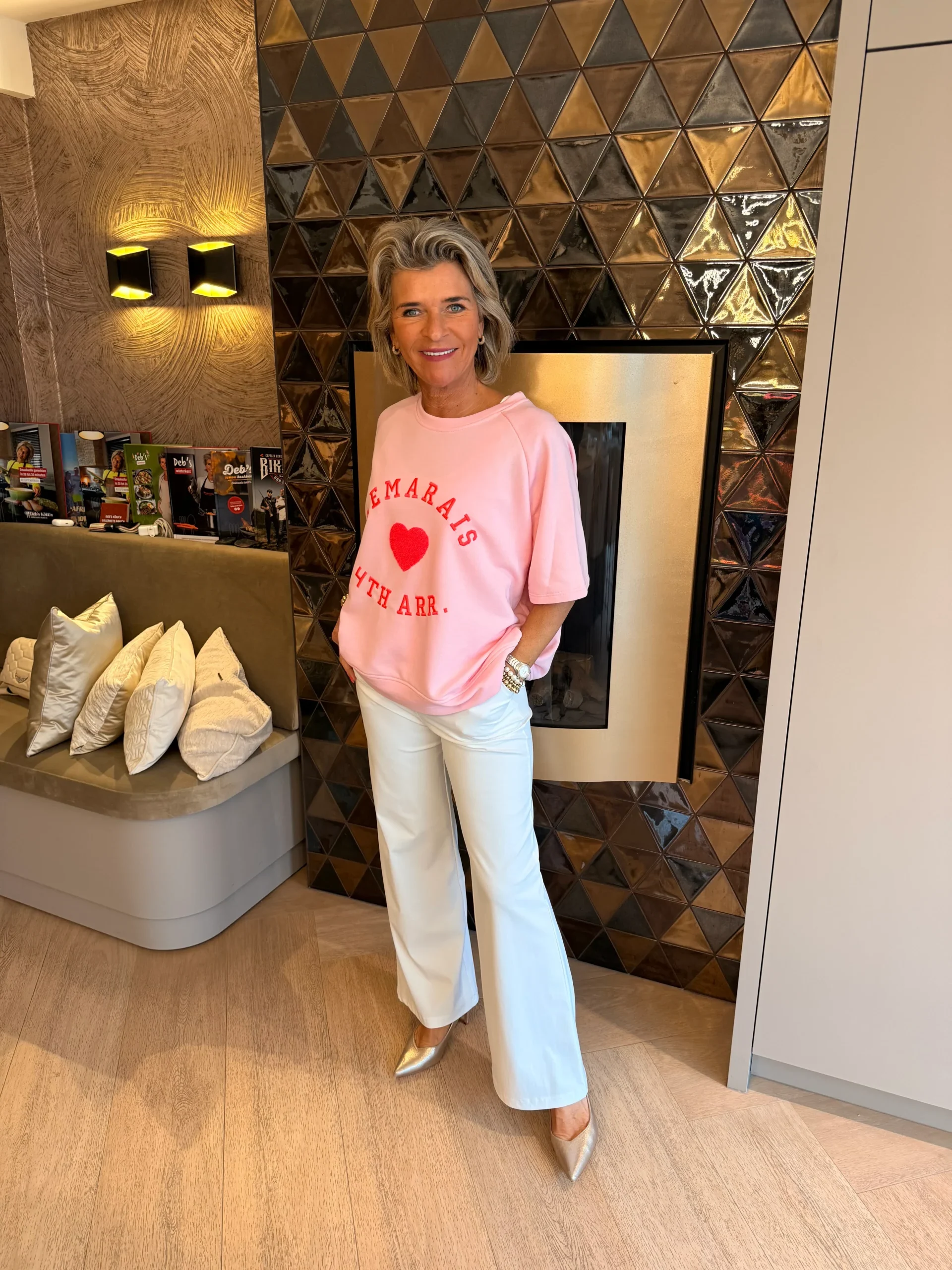 Shirt Lemarais | Licht Roze