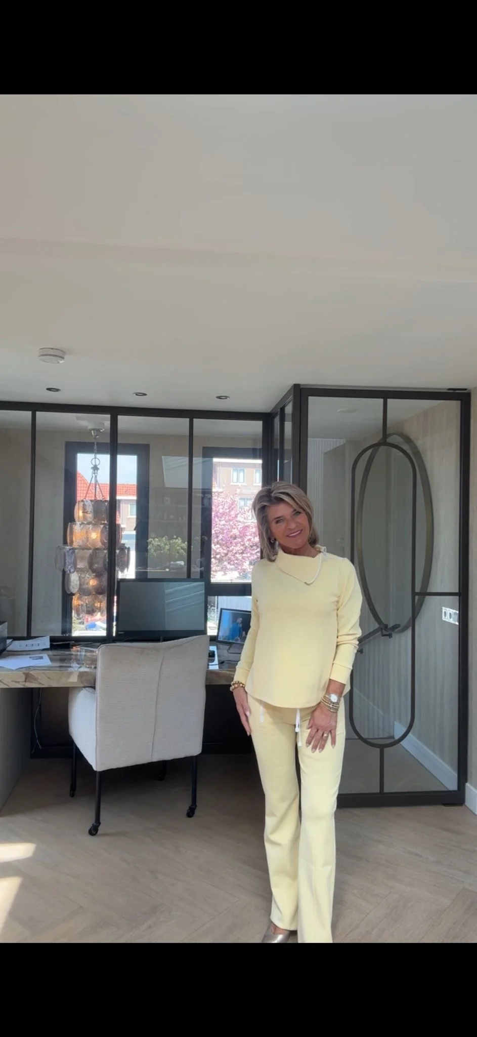 Broek Rowan | Geel - Afbeelding 2