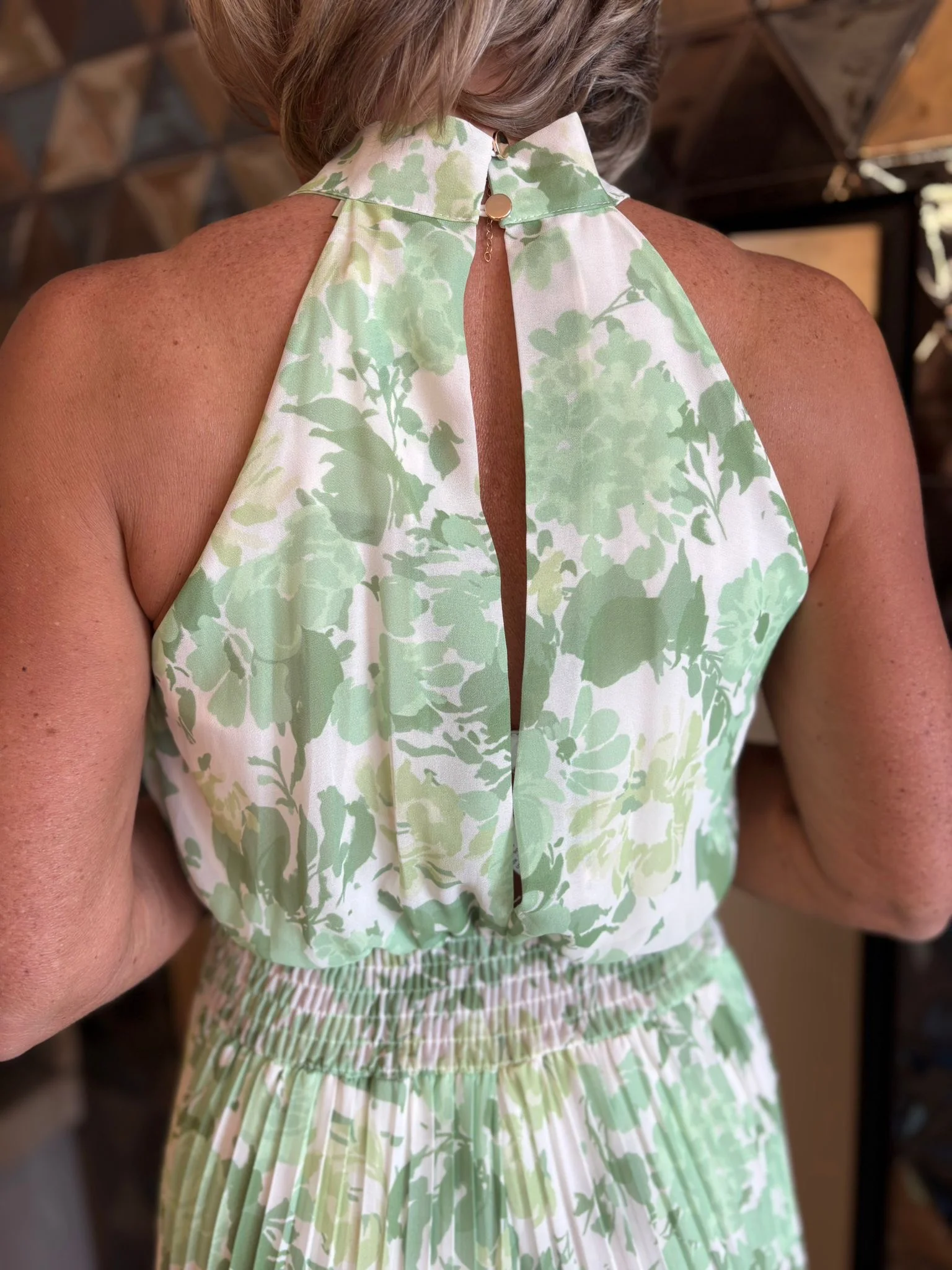 Jumpsuit Renske | Groen Tinten - Afbeelding 3