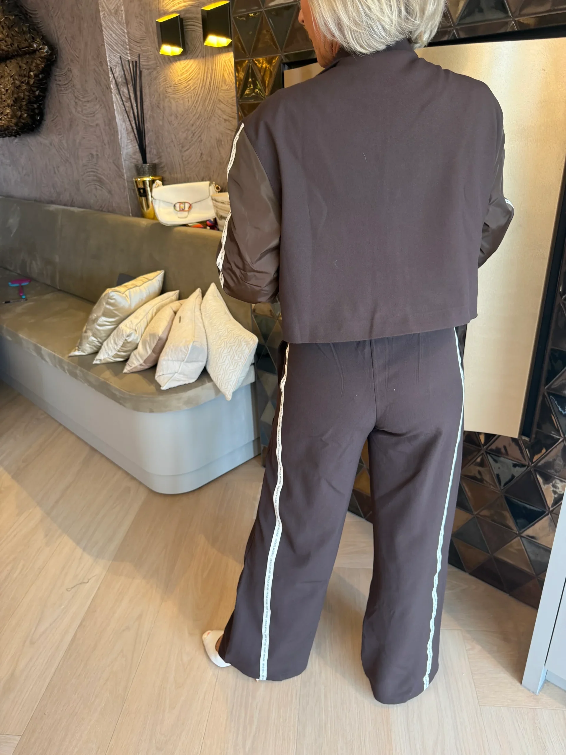 Broek Vintage Natural | Bruin - Afbeelding 4