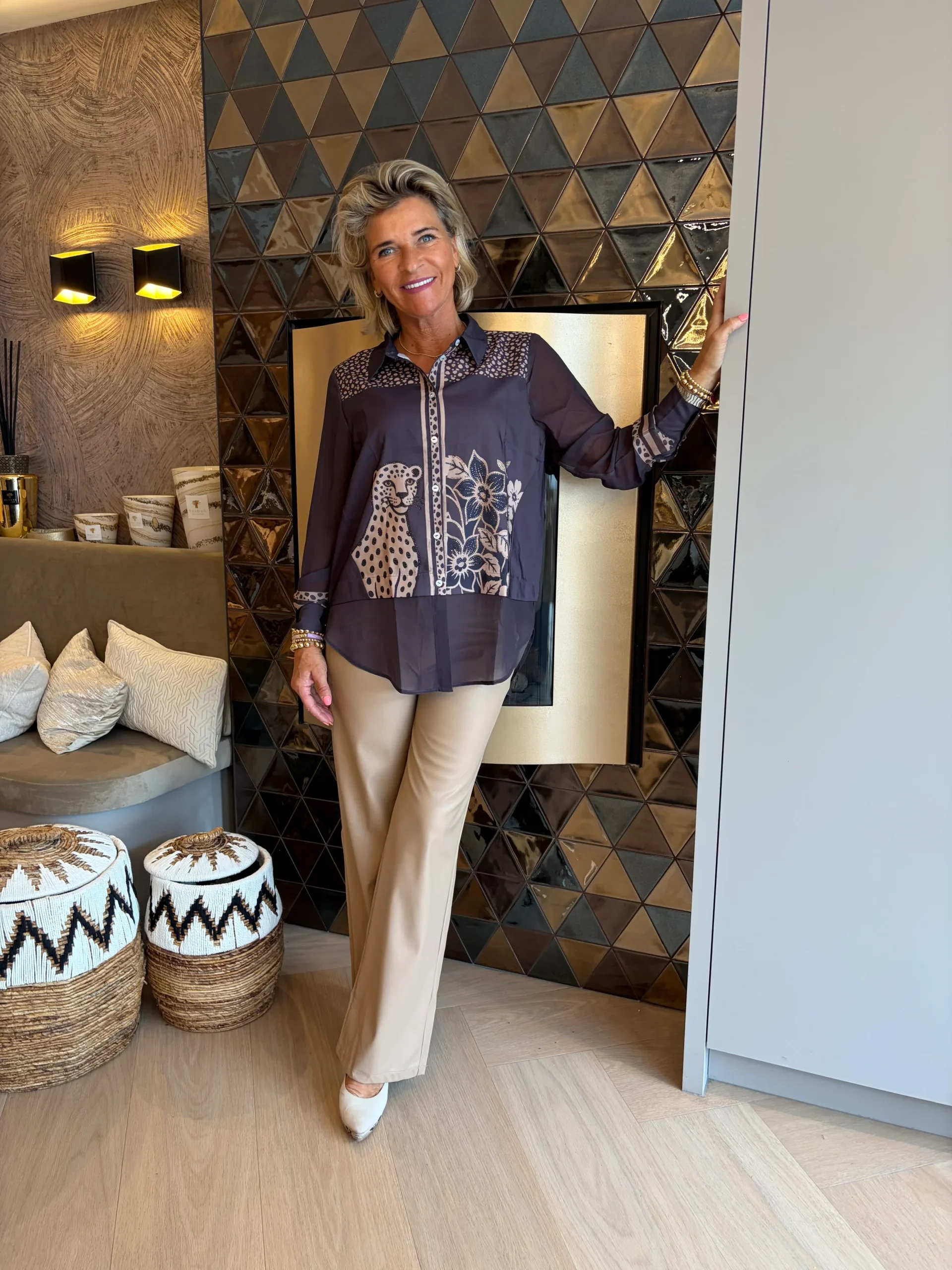 Blouse Elvira | Zwart