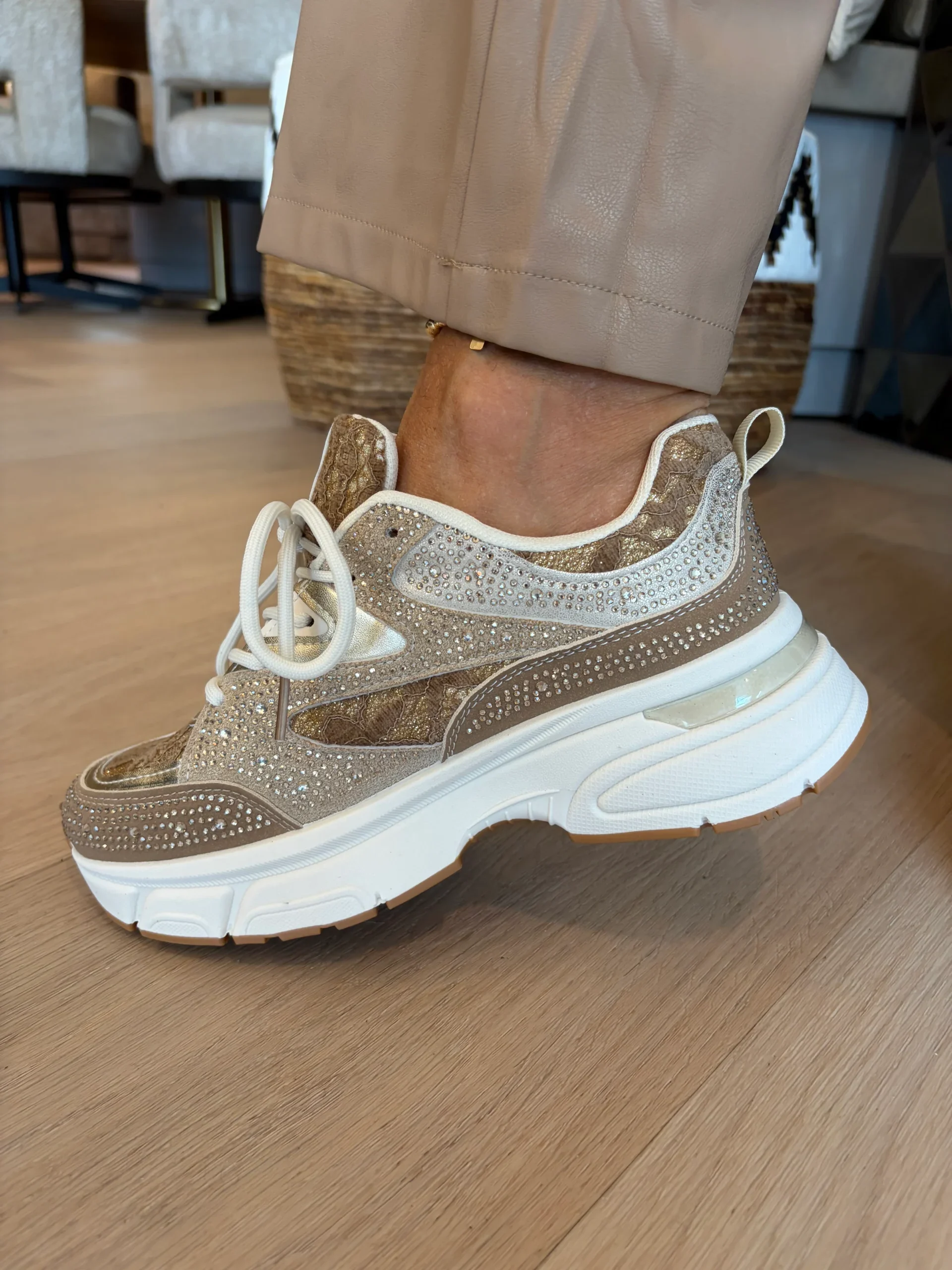 Sneaker Kelly | Taupe
